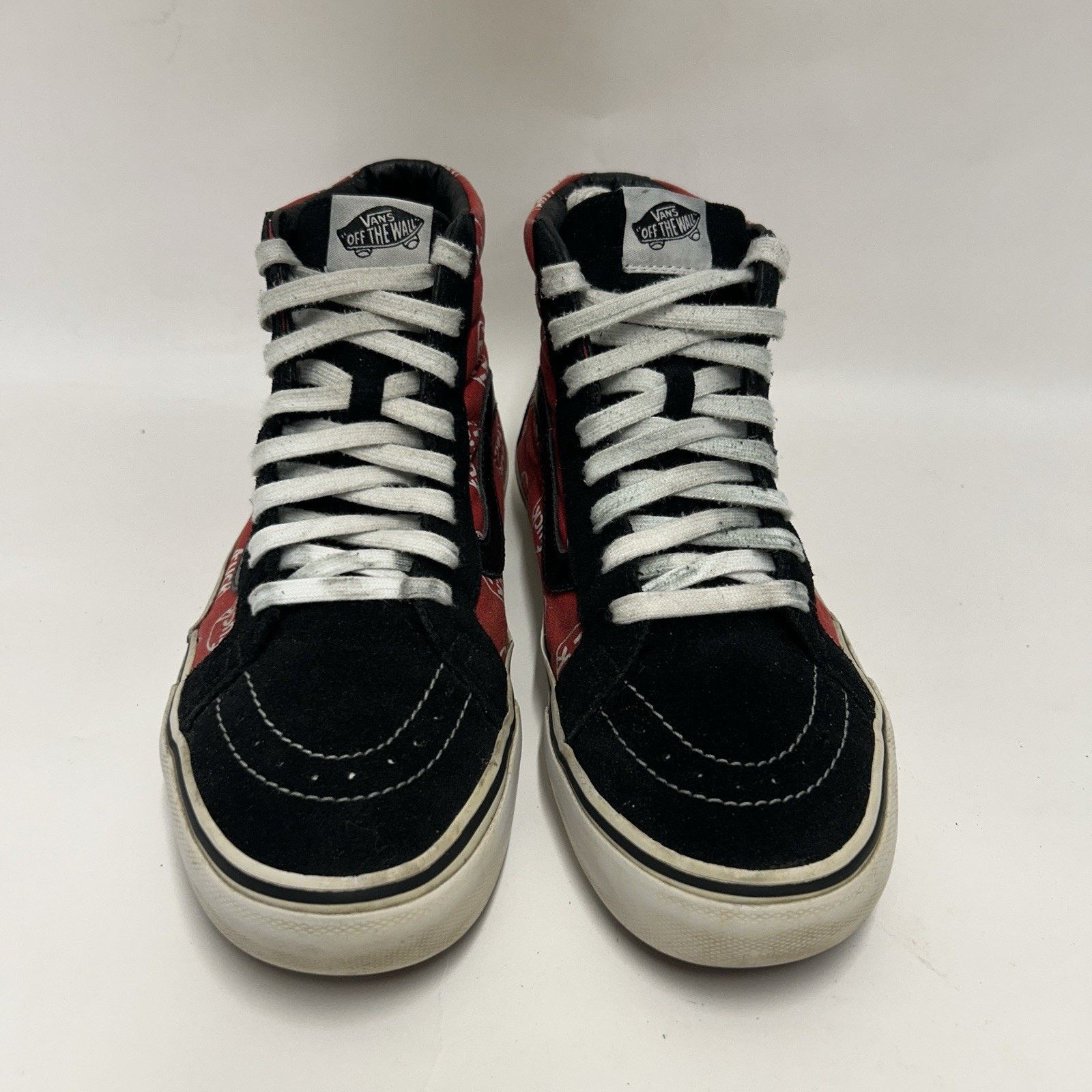 Vans VANS x Supreme SK8-Hi F*ck Em “Red Black” Size US 8.5 / EU 41-42 - 2 Thumbnail