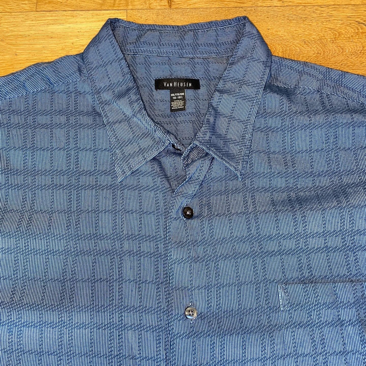 Van Heusen × Vintage Van Heusen Men's Elegant Shirt Summer Rayon Size 2 Xl - New Size US XXL / EU 58 / 5 - 2 Thumbnail