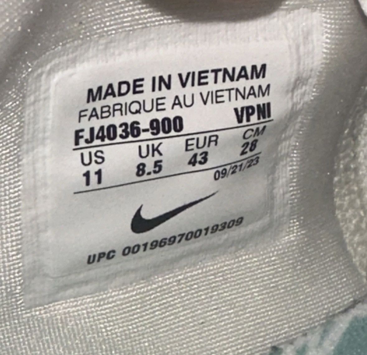 Nike Size 11W (9.5M) - NikeiD By You Sabrina 1 FJ4036-900 Size US 11 / IT 41 - 6 Thumbnail