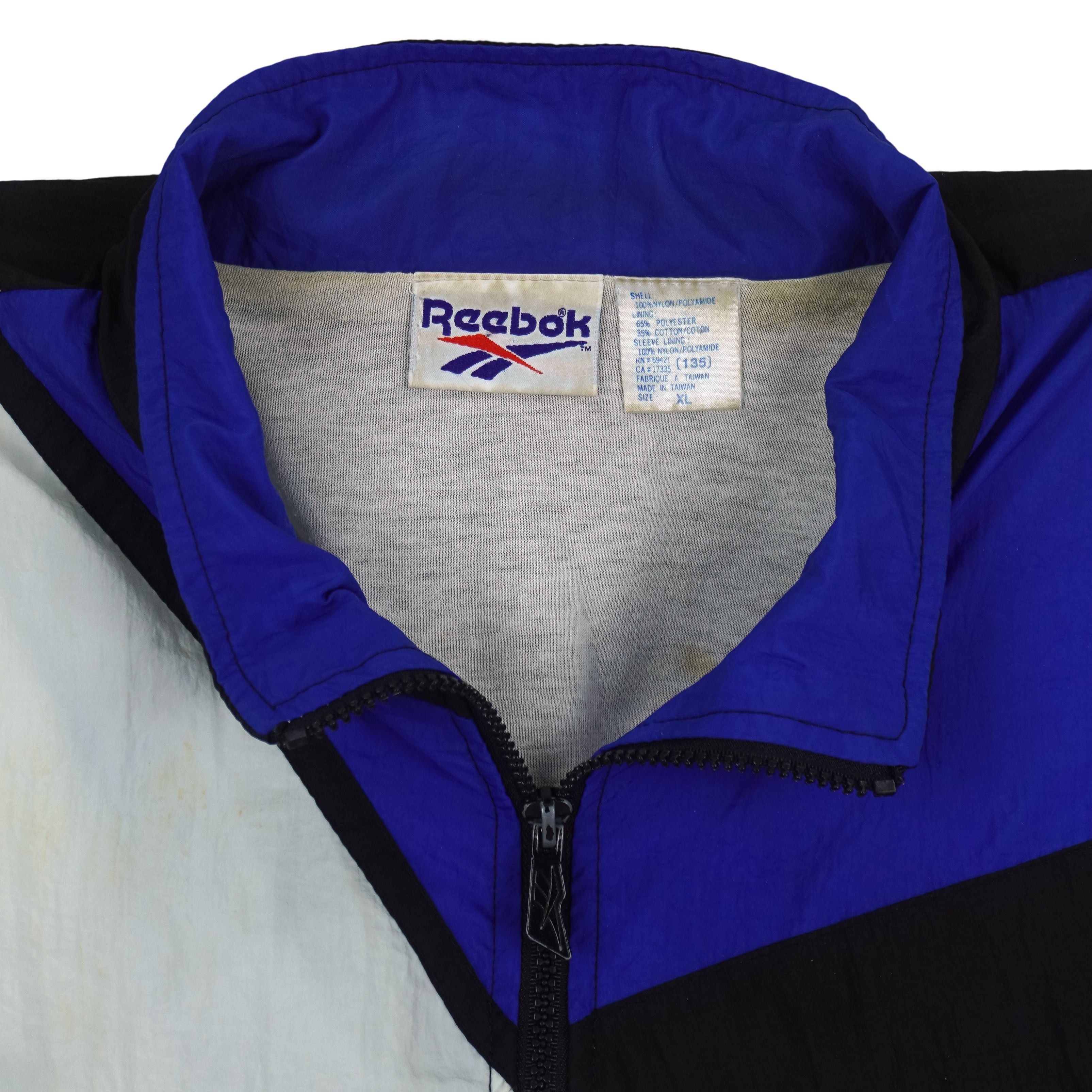 Reebok Shawn Kemp Kamikaze Style Warm-up Windbreaker 1990s Size US XXL / EU 58 / 5 - 5 Thumbnail