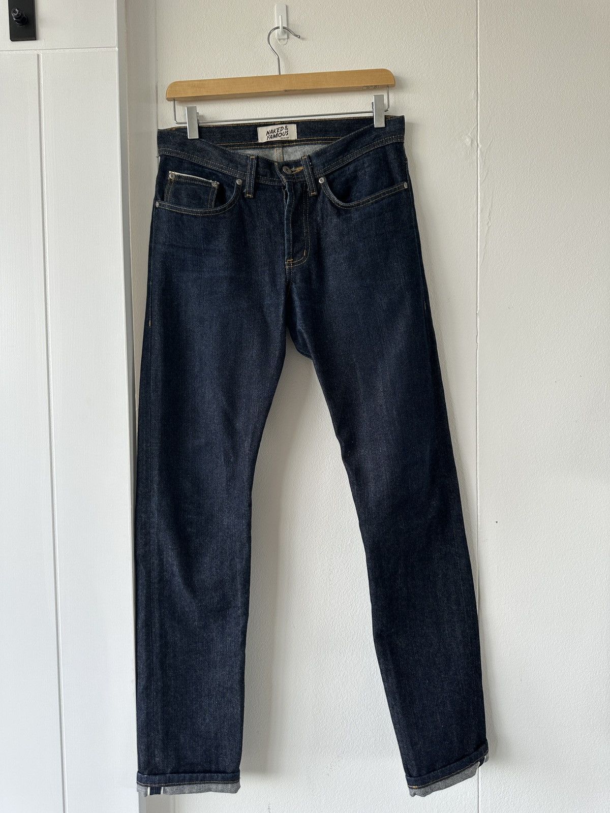 Naked & Famous Naked & Famous Left Hand Twill Selvedge – Weird Guy – 29 Size US 29 - 2 Thumbnail