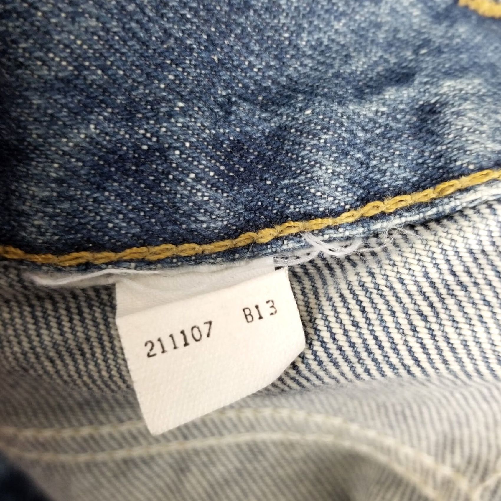 Carhartt Carhartt Jeans Mens 38x30 Vintage Denim Workwear B171 DST Blue 7-Pocket Relaxed Straight Cotton Blend Jeans Mens Size US 38 / EU 54 - 7 Thumbnail