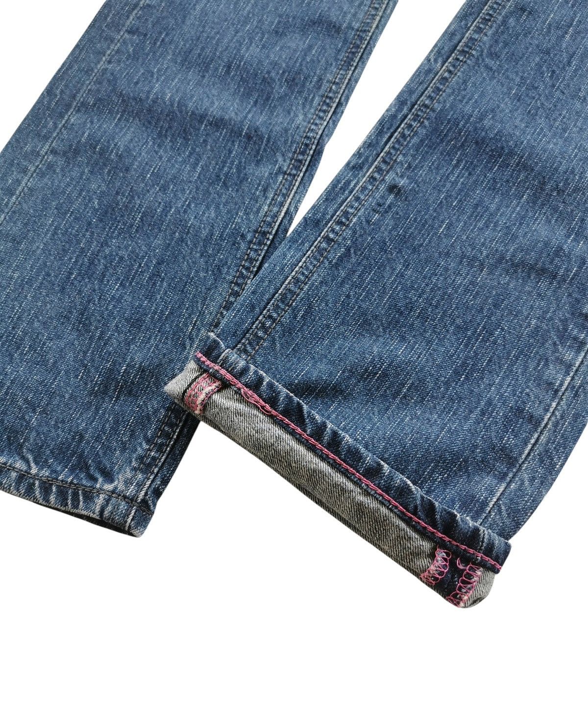 Tornado Mart Edwin Distressed Crash Denim Size 29" - 9 Thumbnail