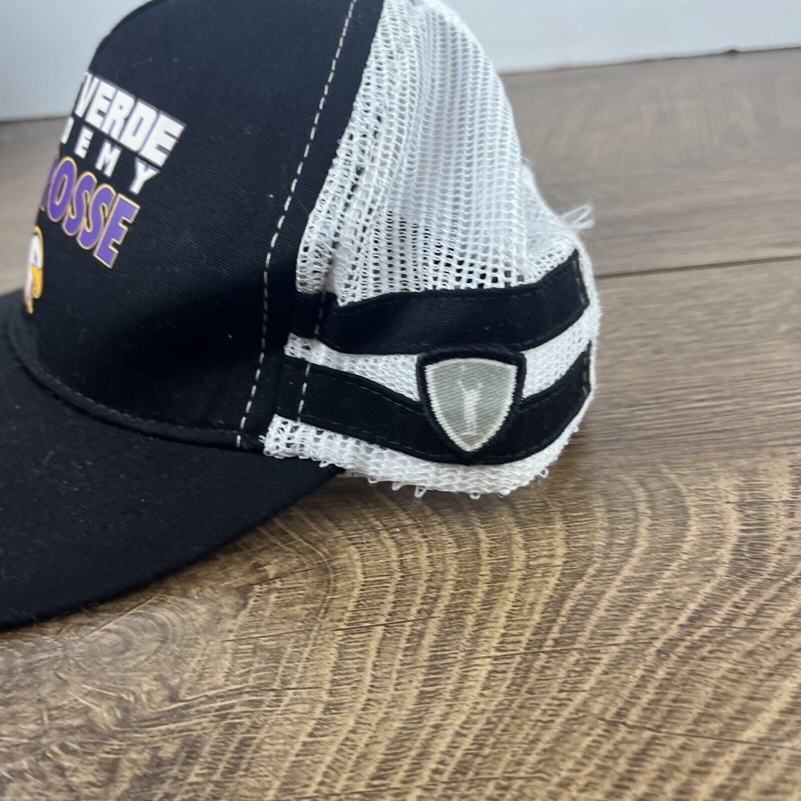 Other Mountverde Academy Lacrosse Hat Eagles Black Hat Adjustable Size ONE SIZE - 8 Thumbnail