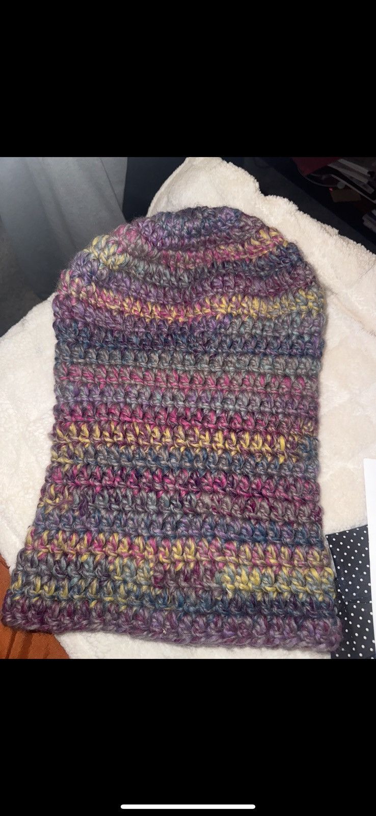 Other Crochet slouchy beanie Size 28 - 3 Thumbnail