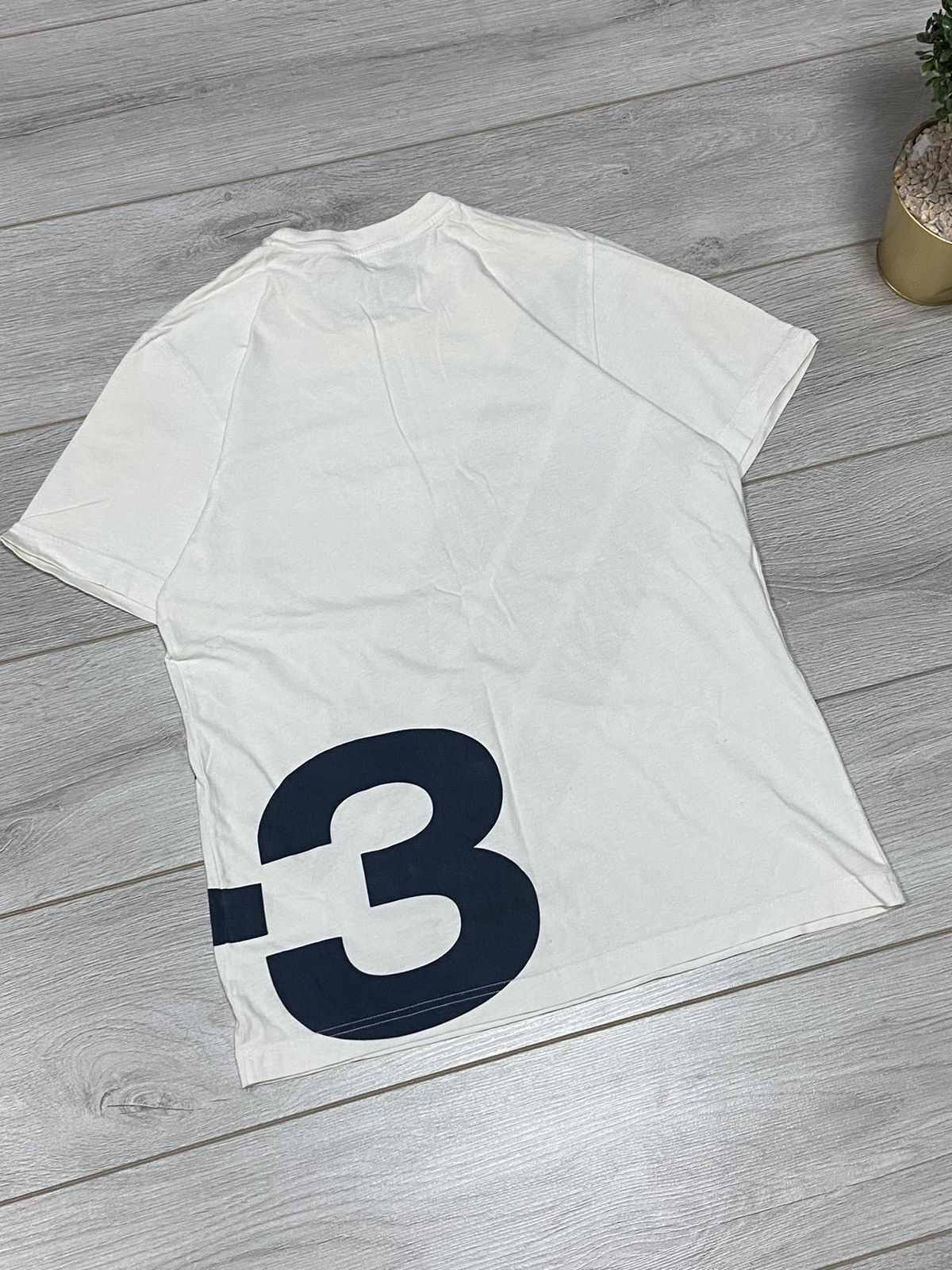 Yohji Yamamoto Y-3 Adidas big logo t-shirt Yohji Yamamoto vintage Size US M / EU 48-50 / 2 - 4 Thumbnail