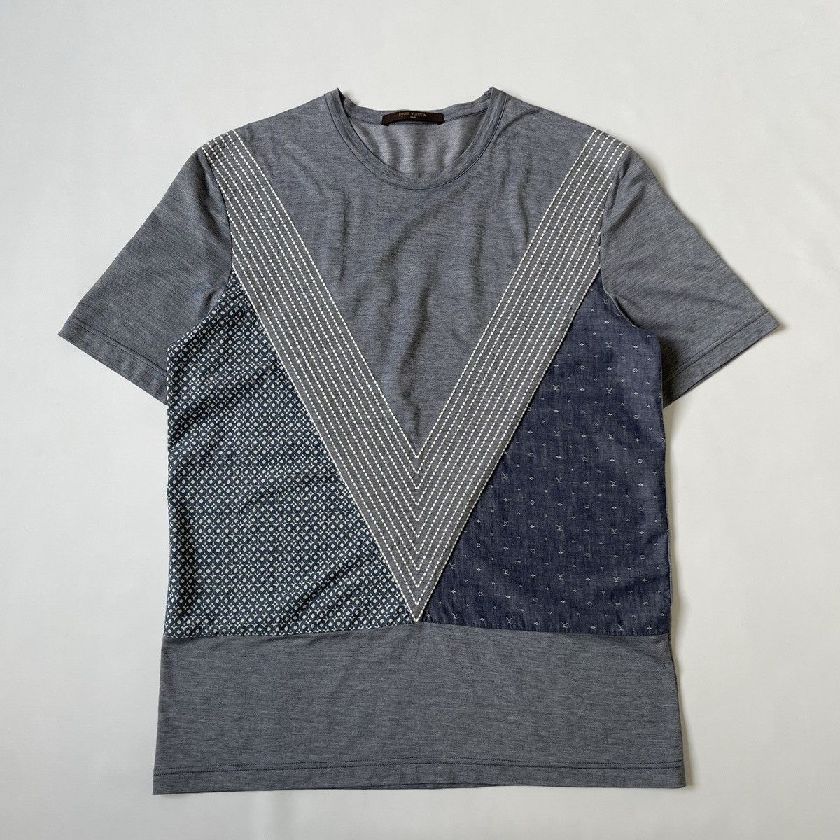 Louis Vuitton Patch Work Monogram Logo T Shirt Size US M / EU 48-50 / 2 - 15 Thumbnail