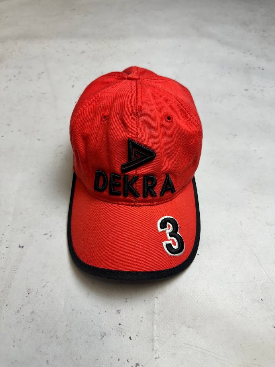 Ferrari Vintage Ferarri F-1 Moto Dekra Racing Y2K Cap Size ONE SIZE - 1 Thumbnail