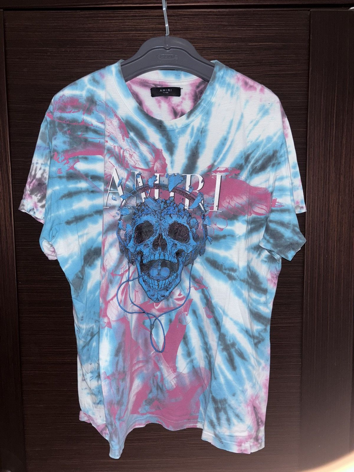 Amiri Amiri Tie-Dye Skull T-Shirt Size US XL / EU 56 / 4 - 1 Thumbnail