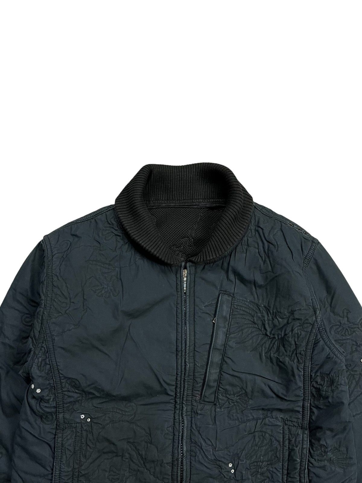 14th Addiction 2000s Maharisi - Riri Zips Jacquard Jacquard Jacket Size US M / EU 48-50 / 2 - 5 Thumbnail