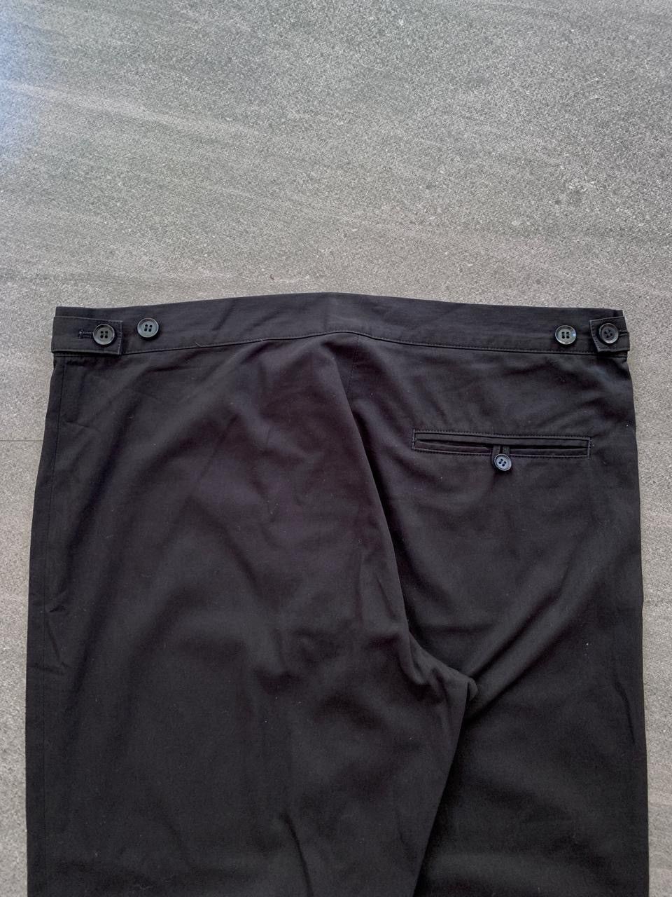 Yohji Yamamoto FREE TAX! Noir Slim Cuffed Trousers Size US 31 - 5 Thumbnail