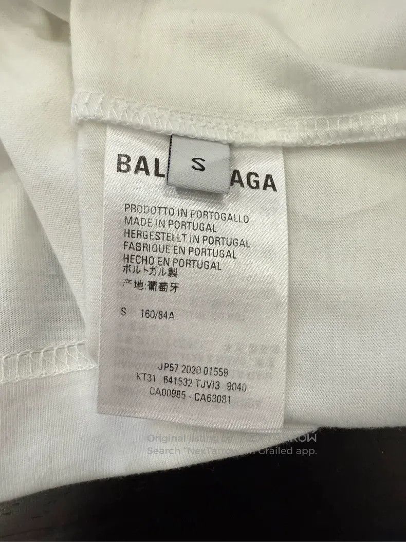 Balenciaga Balenciaga White T-Shirt Size S Size US S / EU 44-46 / 1 - 4 Thumbnail
