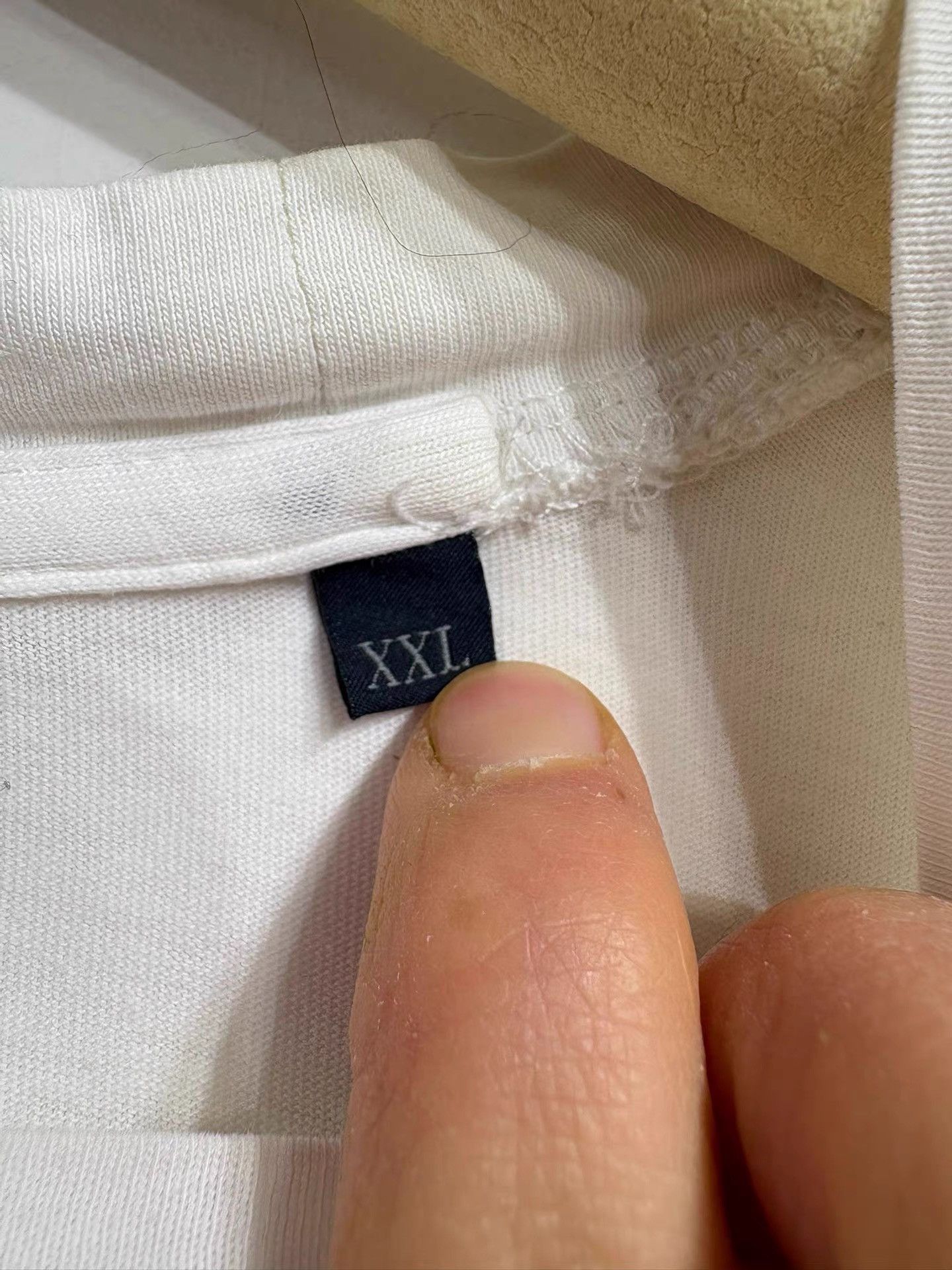Z Zegna Zegna Men's White Short Sleeve T-shirt K29 Size US XXL / EU 58 / 5 - 4 Thumbnail