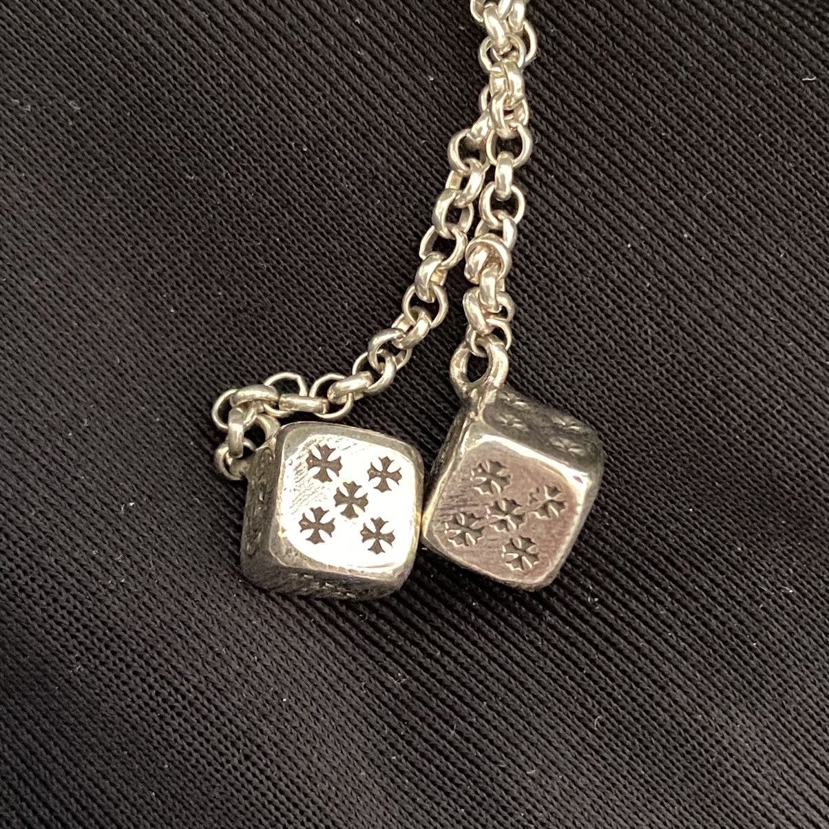 Chrome Hearts Chrome Hearts CH PLUS POST DICE Left Side earring silver Size ONE SIZE - 15 Thumbnail