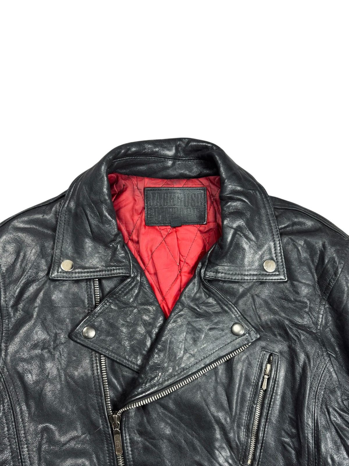 JACKROSE Archive Jackrose - Riri Zips Rider Leather Jacket Size US M / EU 48-50 / 2 - 7 Thumbnail