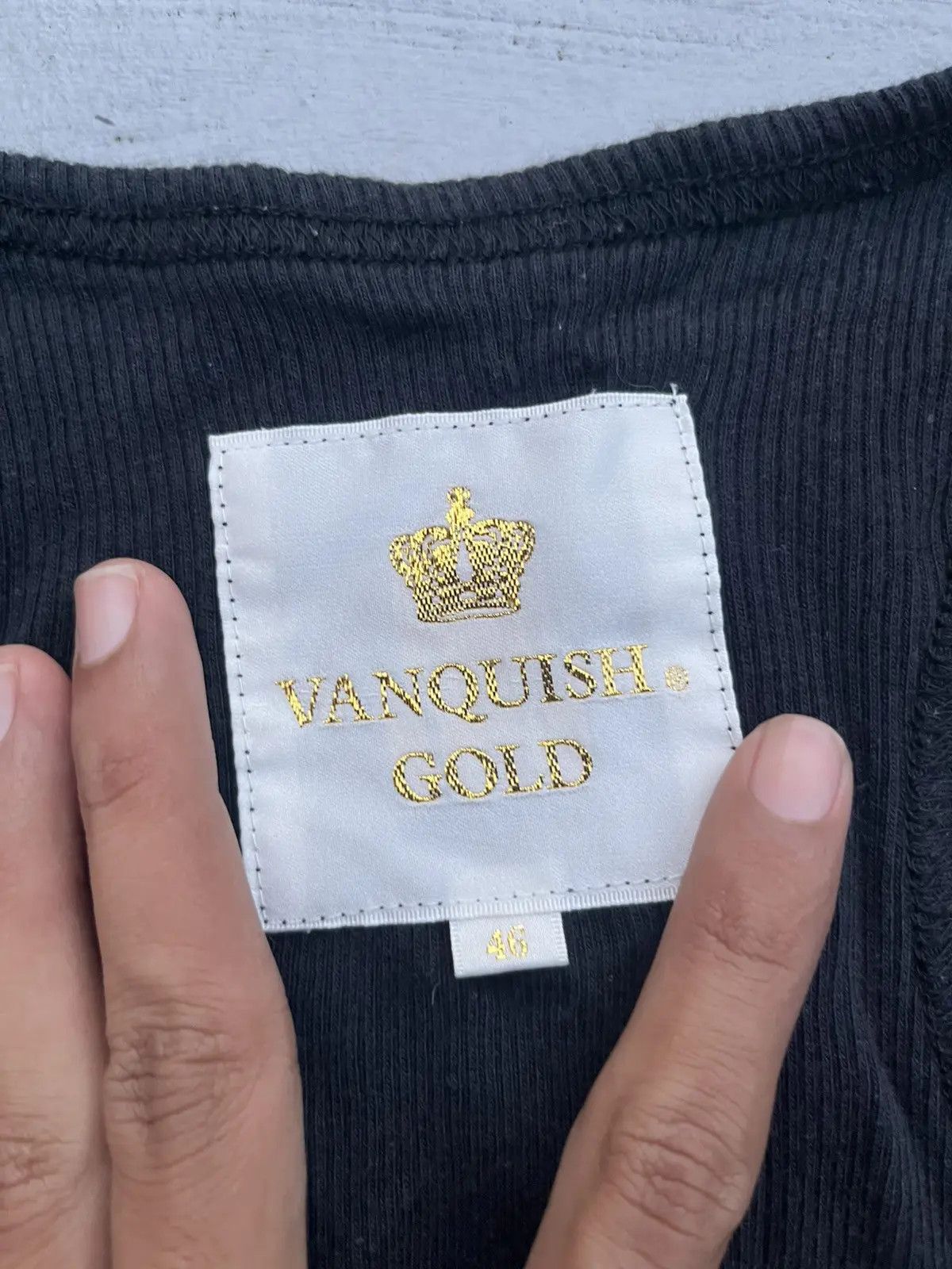 Japanese Brand Gothic Japanese Y2k Vanquish Poem Tanktop Size US S / EU 44-46 / 1 - 4 Thumbnail
