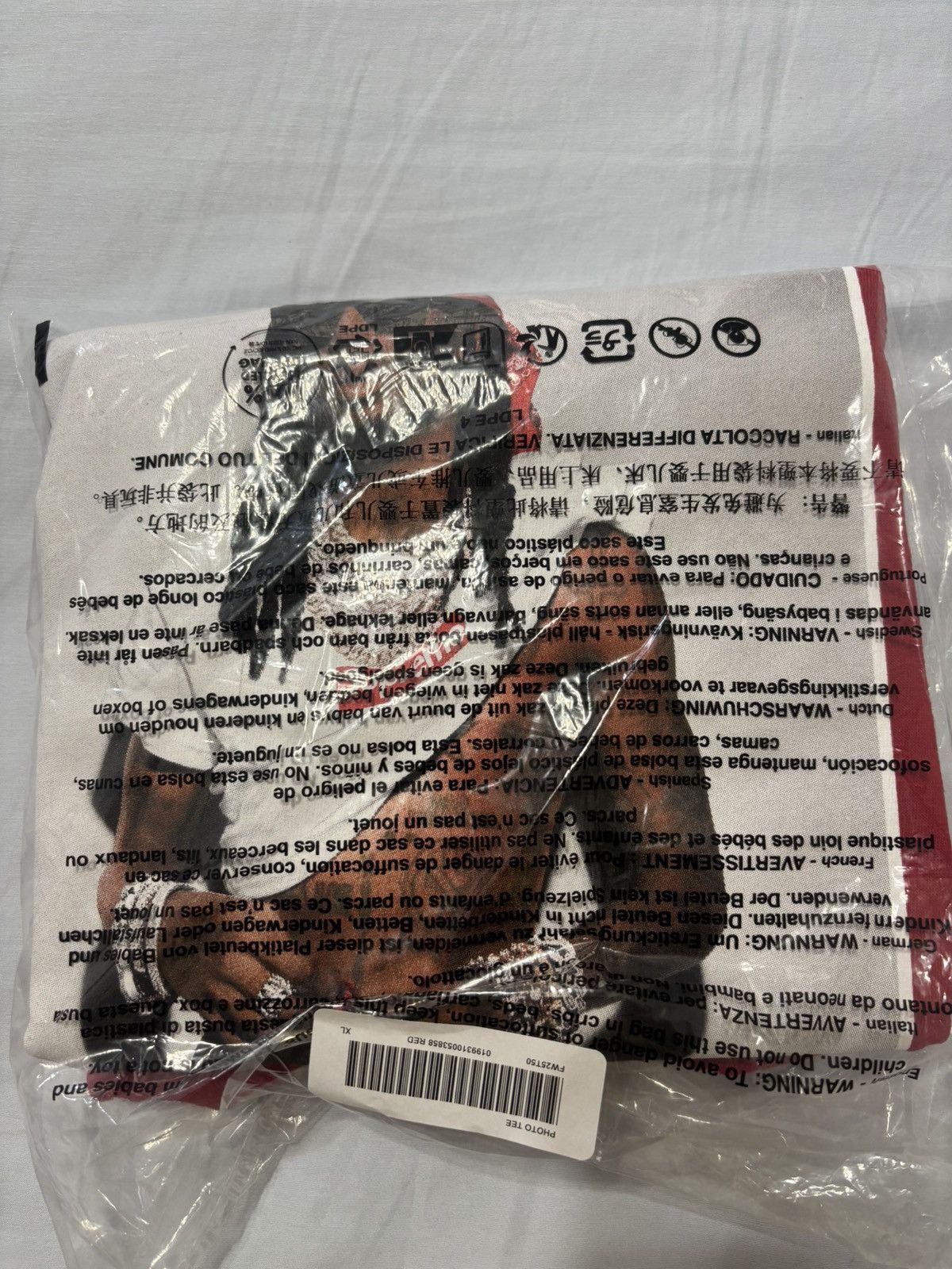 Supreme Supreme Playboi Carti Tee Red Size XL IN HAND!!! Size US XL / EU 56 / 4 - 1 Thumbnail