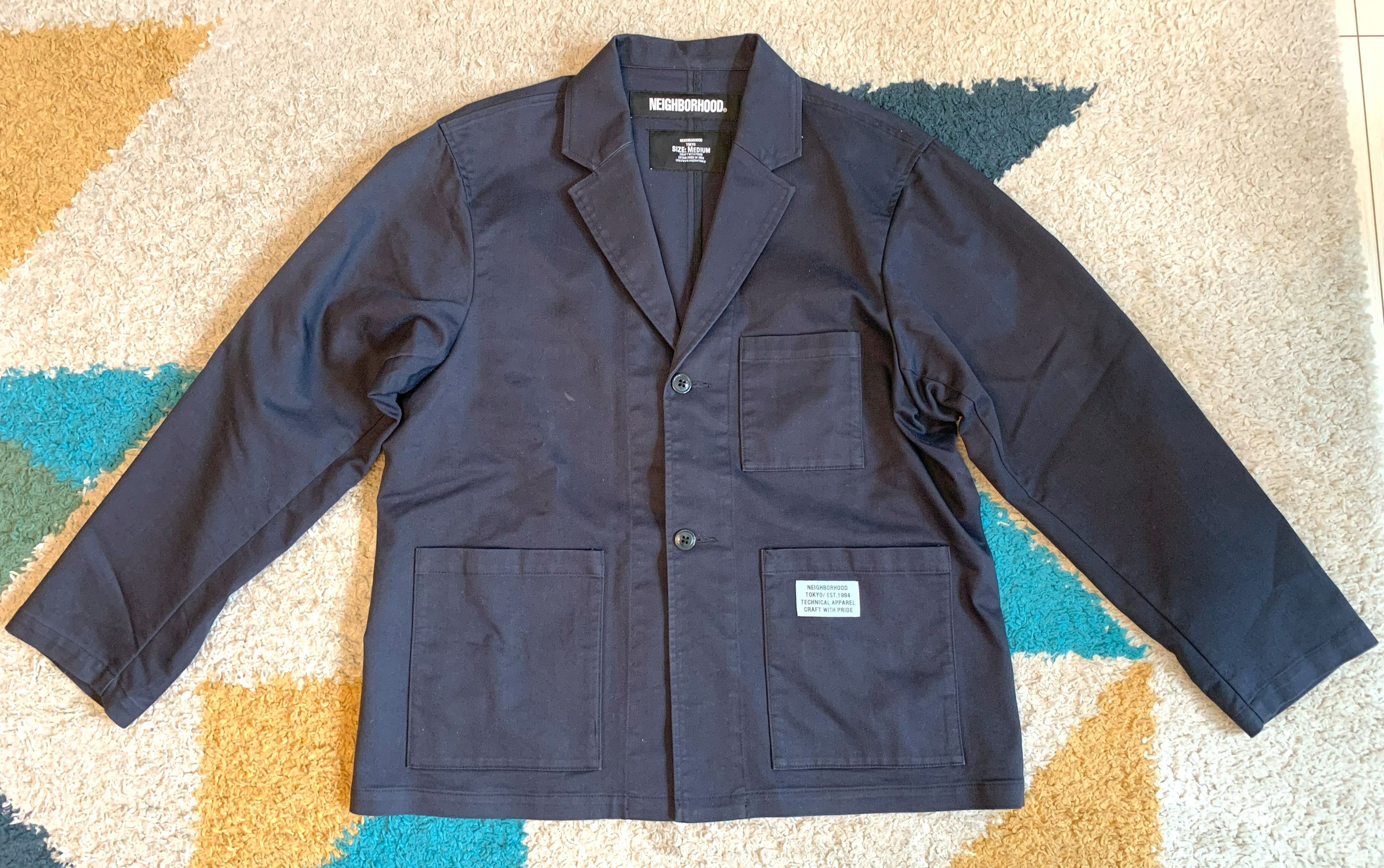 Neighborhood Neighborhood Japan 2020ss cotton/poly work jacket, size M Size US M / EU 48-50 / 2 - 1 Thumbnail