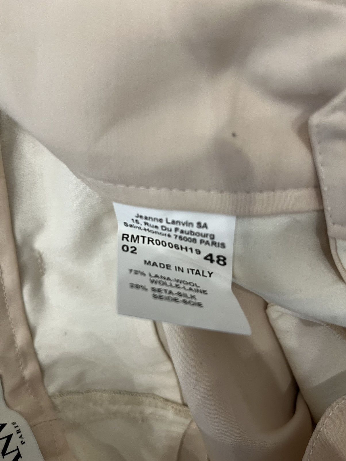 Lanvin Lanvin Men's Double Belted Cargo Pants Size Medium Size 48 Size US 32 / EU 48 - 4 Thumbnail