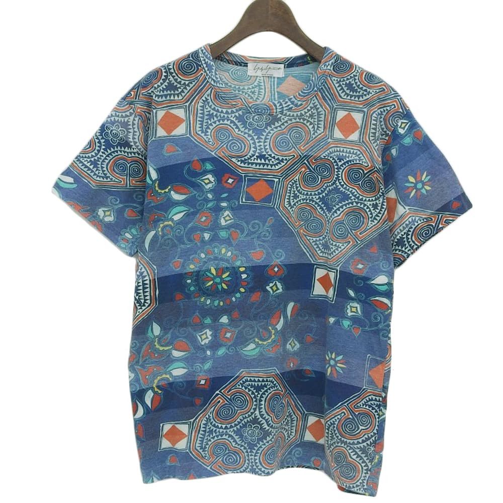Yohji Yamamoto Yohji Yamamoto POUR HOMME Allover print T-shirt Size US L / EU 52-54 / 3 - 1 Thumbnail