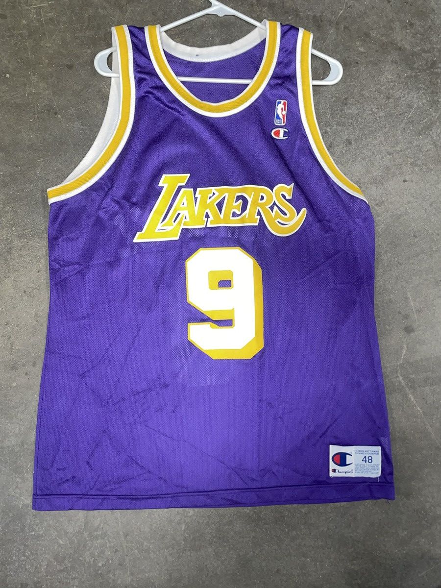 NBA VINTAGE NICK VAN EXEL LOS ANGLES LAKERS JERSEY size 48 Size US M / EU 48-50 / 2 - 2 Thumbnail