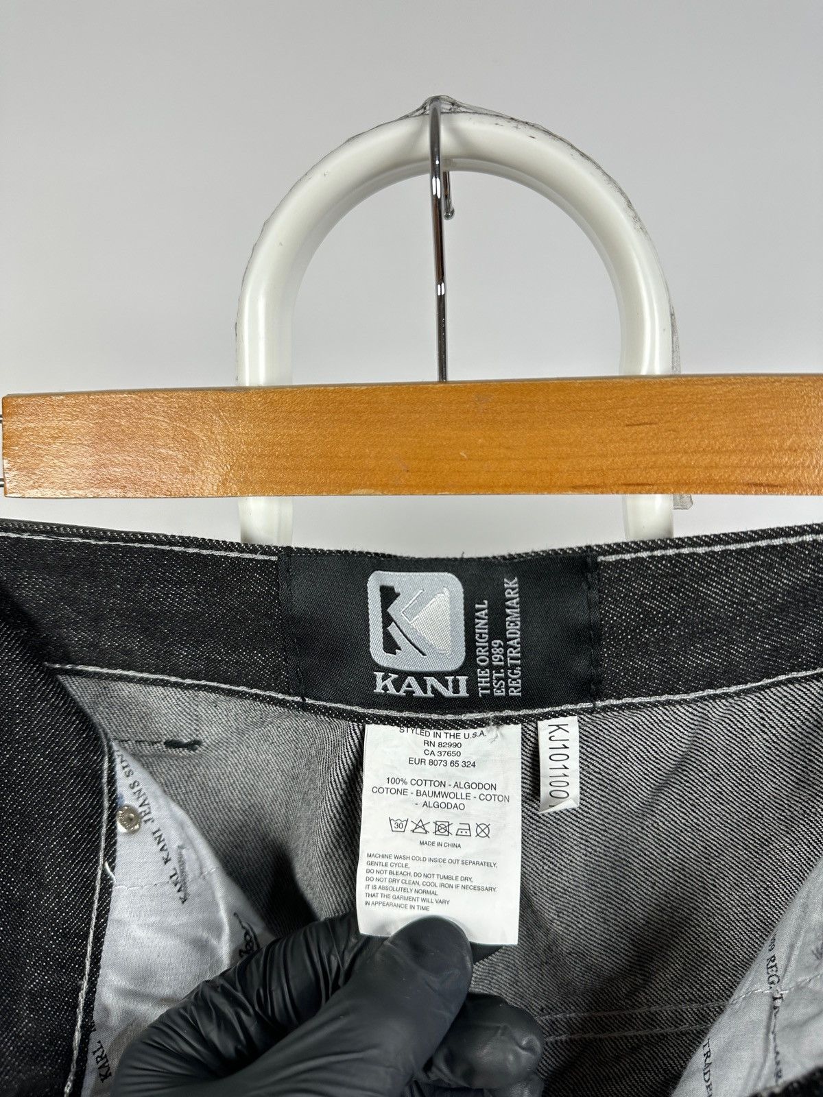 Karl Kani Vintage Karl Kani Baggy Rap Y2K Hip Hop Denim Jeans Pants Size US 32 / EU 48 - 19 Thumbnail
