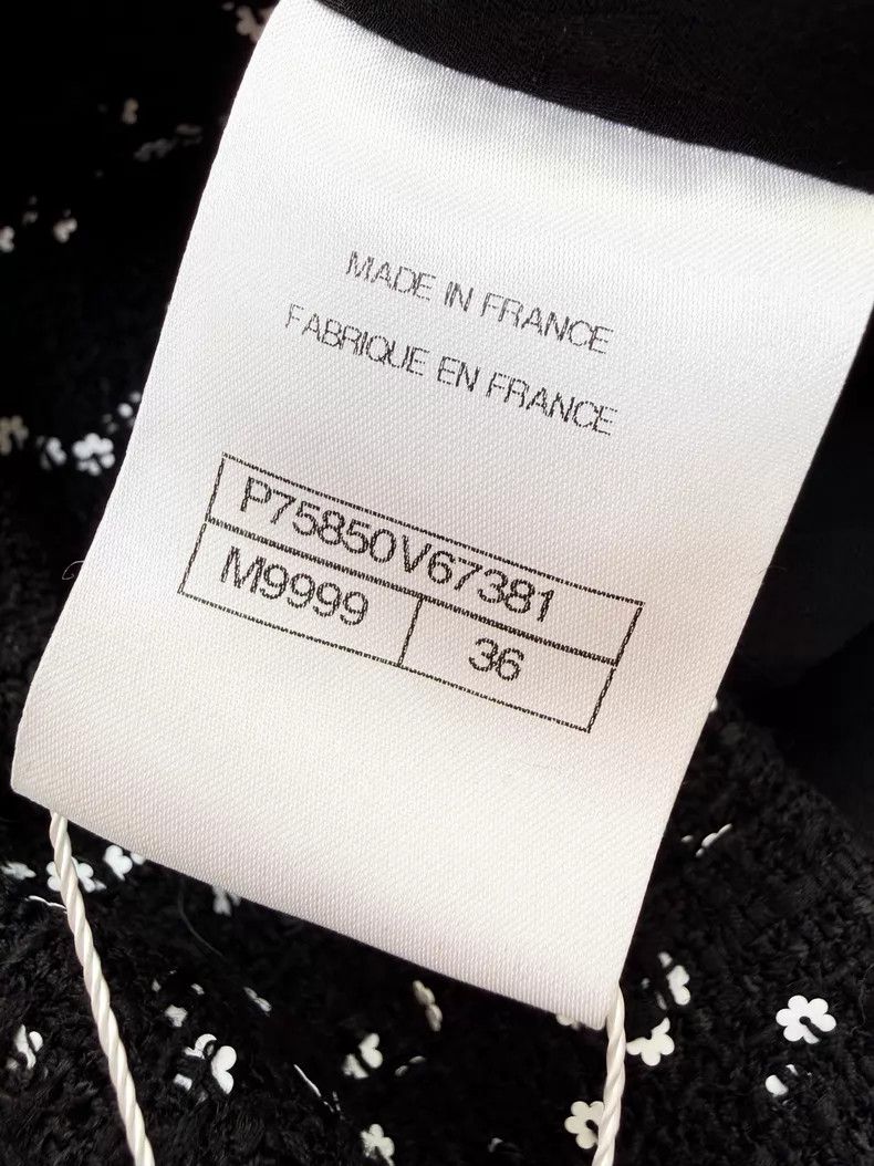 Chanel Chanel White rolled-edge snowflake sequin full of stars tw Size XS / US 0-2 / IT 36-38 - 6 Thumbnail