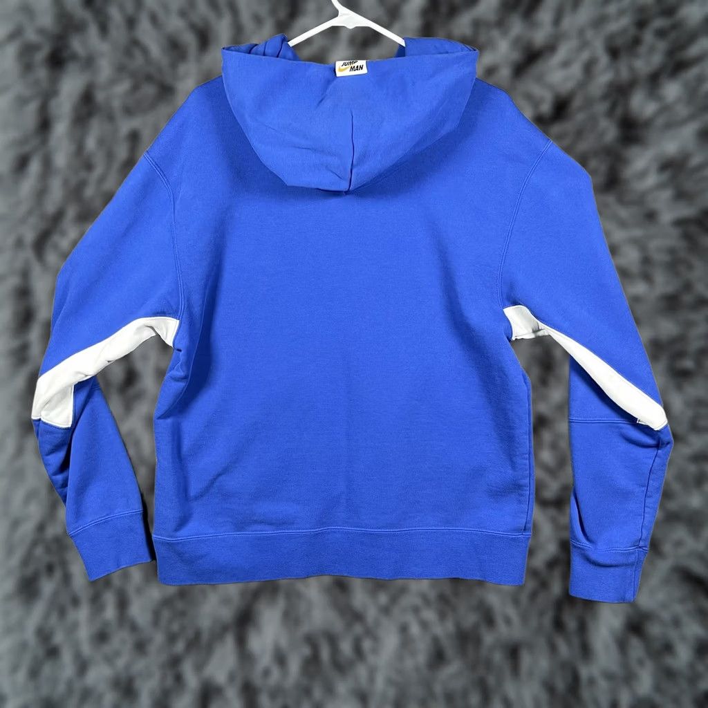 Jordan Brand Jordan Hoodie Mens Medium Blue Jumpman Logo Fleece Nike DA7192-480 Size US M / EU 48-50 / 2 - 1 Thumbnail