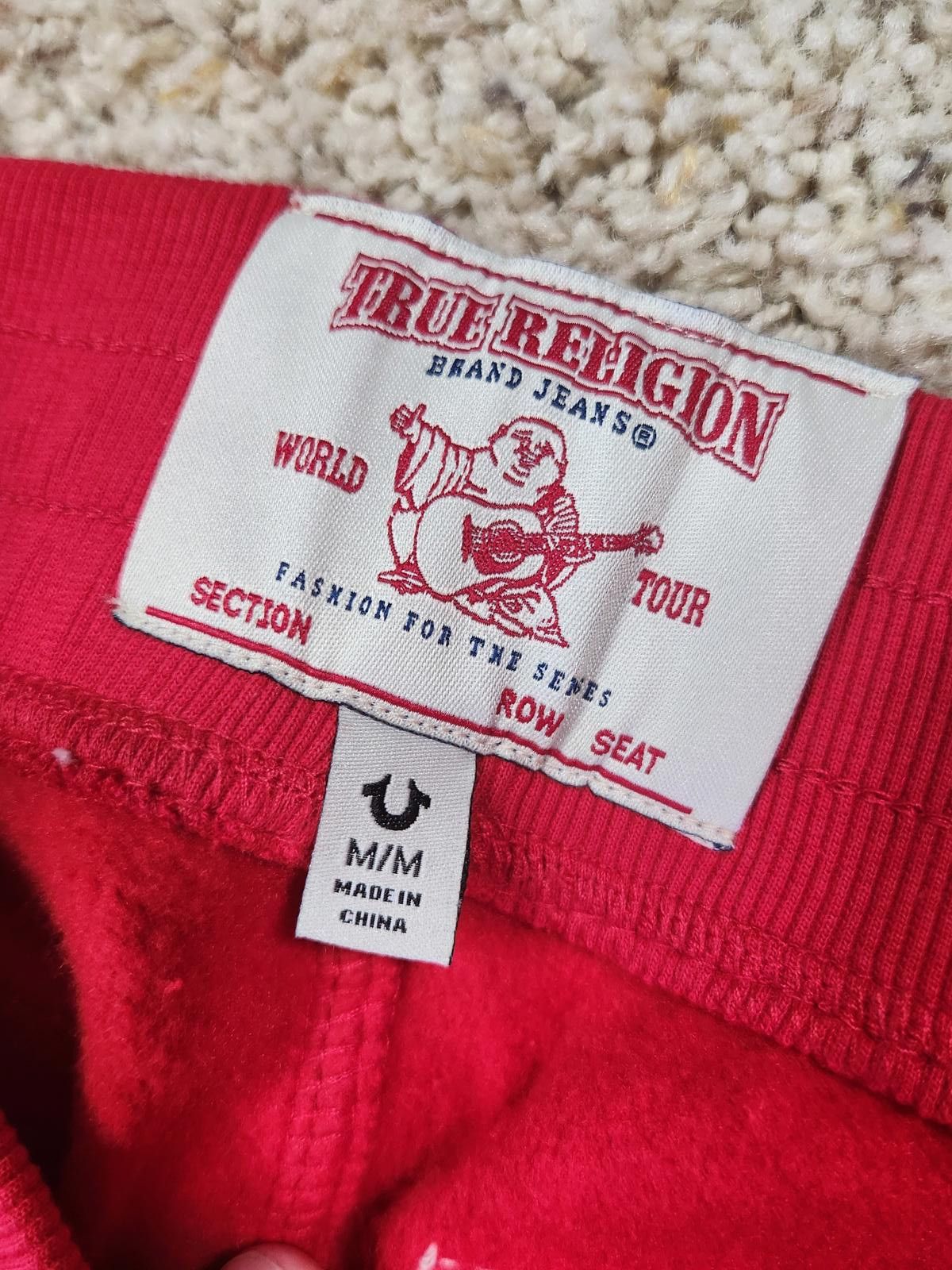 True Religion NEW True Religion Pull-On Flare Jeans Red Anniversary Medium Size 32" / US 10 / IT 46 - 5 Thumbnail