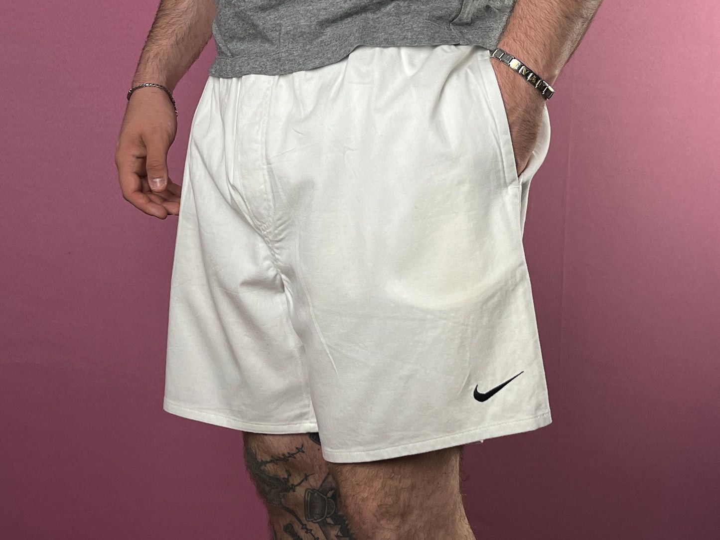 Nike × Vintage 90s Nike Vintage Men's Sport Shorts - L Size US 34 / EU 50 - 3 Thumbnail