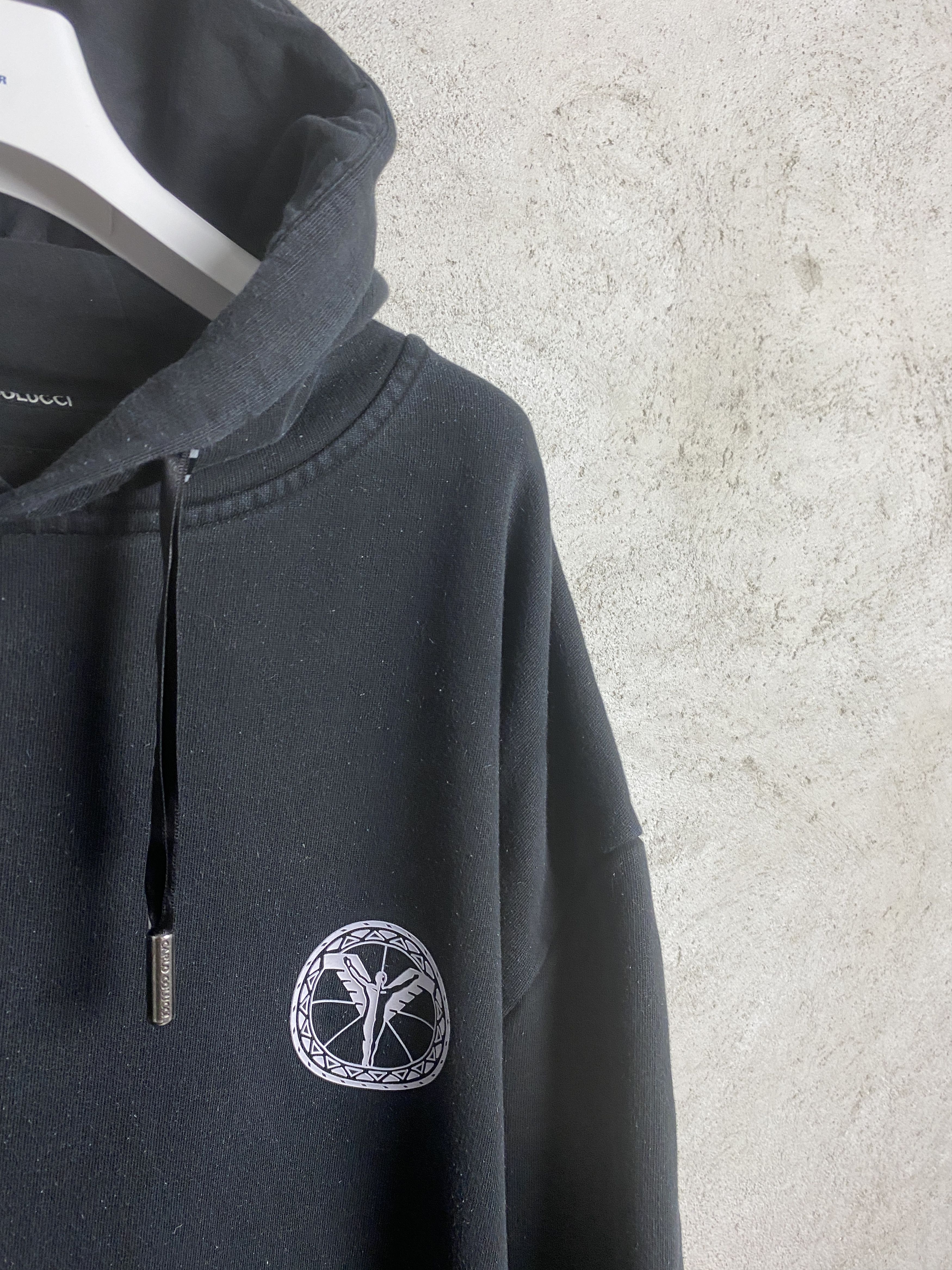 Carlo Colucci Carlo Colucci small logo hoodie casual Size US XXL / EU 58 / 5 - 2 Thumbnail