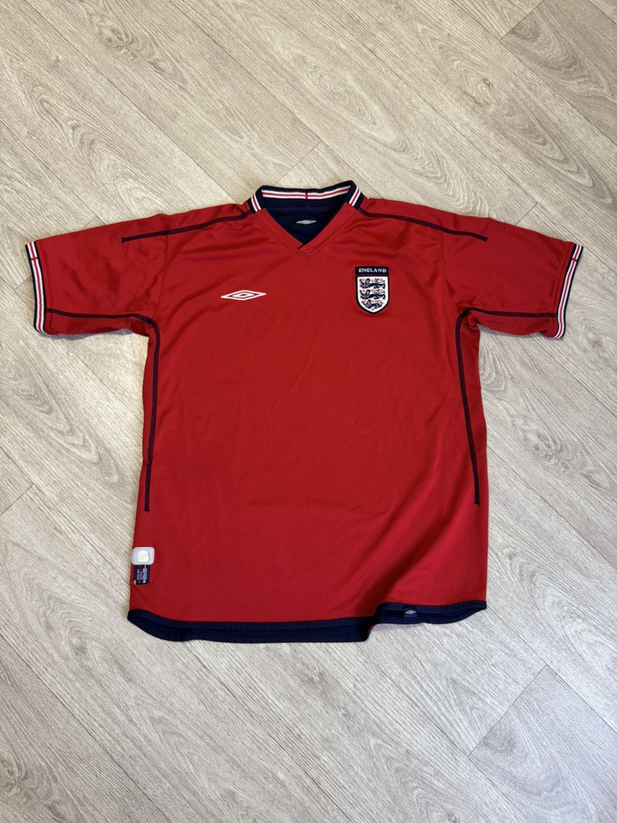 Umbro 🔷Vintage Umbro England 2002/04 Soccer jersey🔷 Size US XXL / EU 58 / 5 - 1 Thumbnail