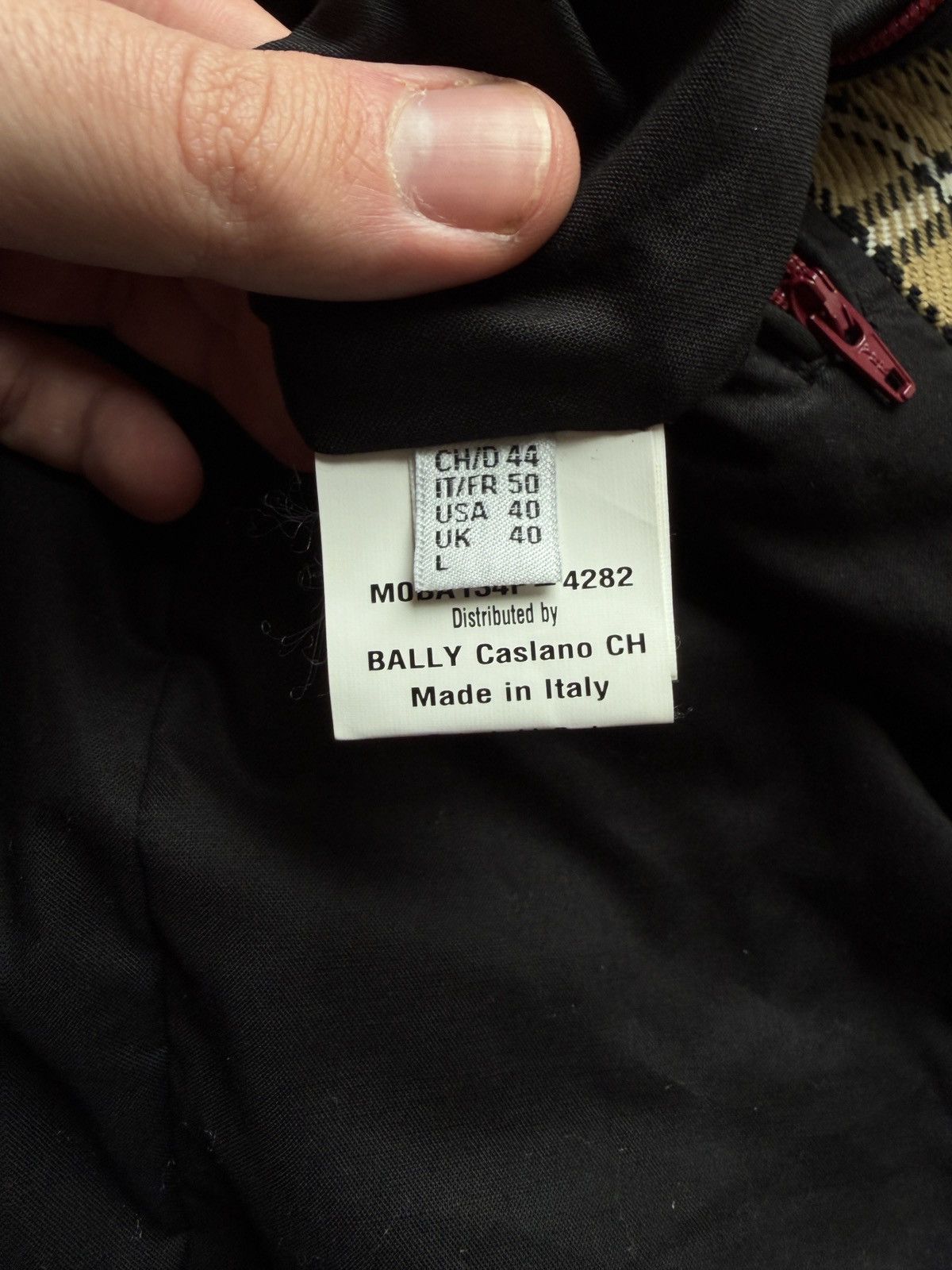 Bally Bally Plaid Trench Coat with Fleece collar Size US L / EU 52-54 / 3 - 8 Thumbnail