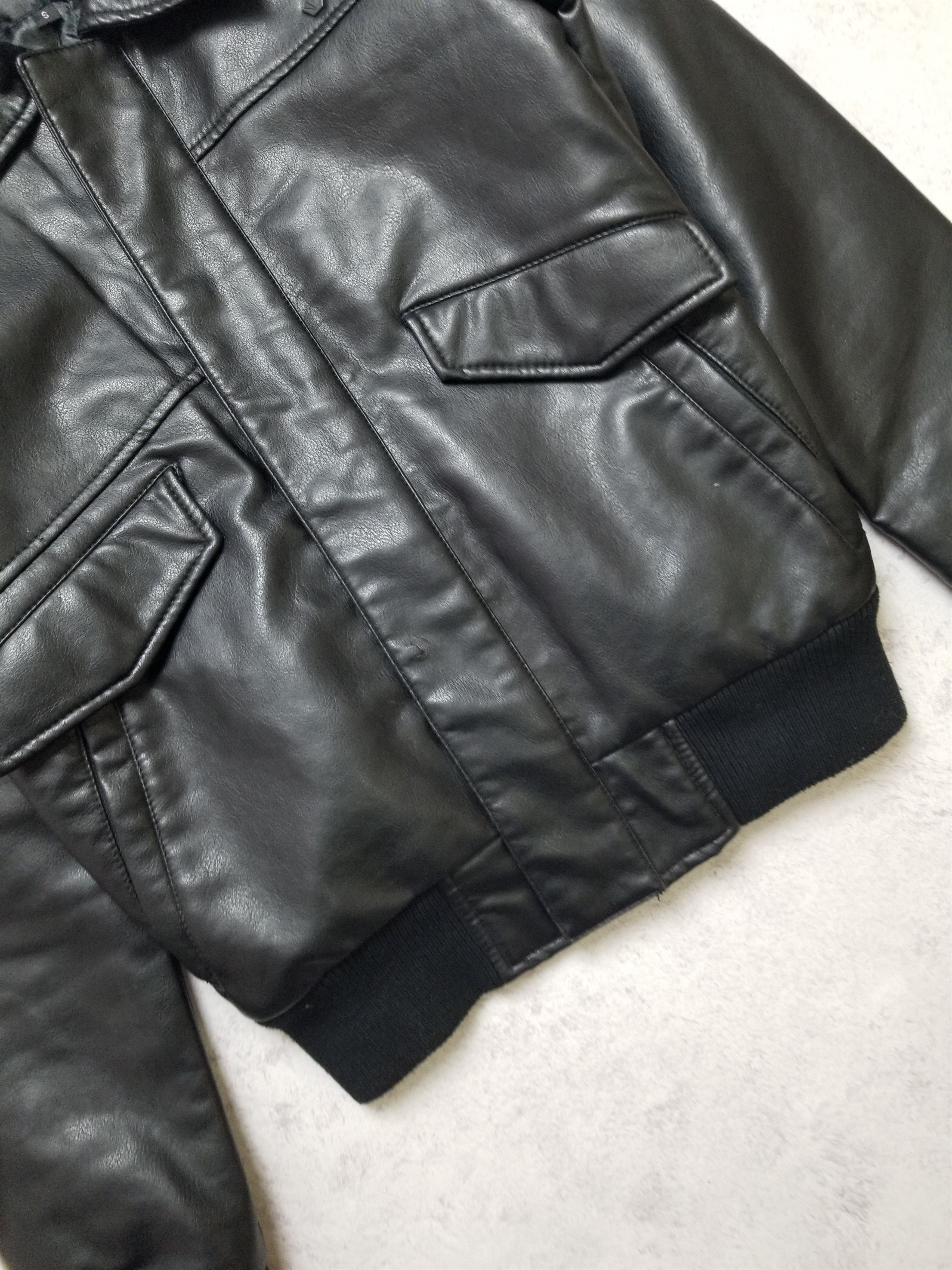 Volcom Volcom Entertainment Faux Leather Biker style rider jacket Size US S / EU 44-46 / 1 - 12 Thumbnail