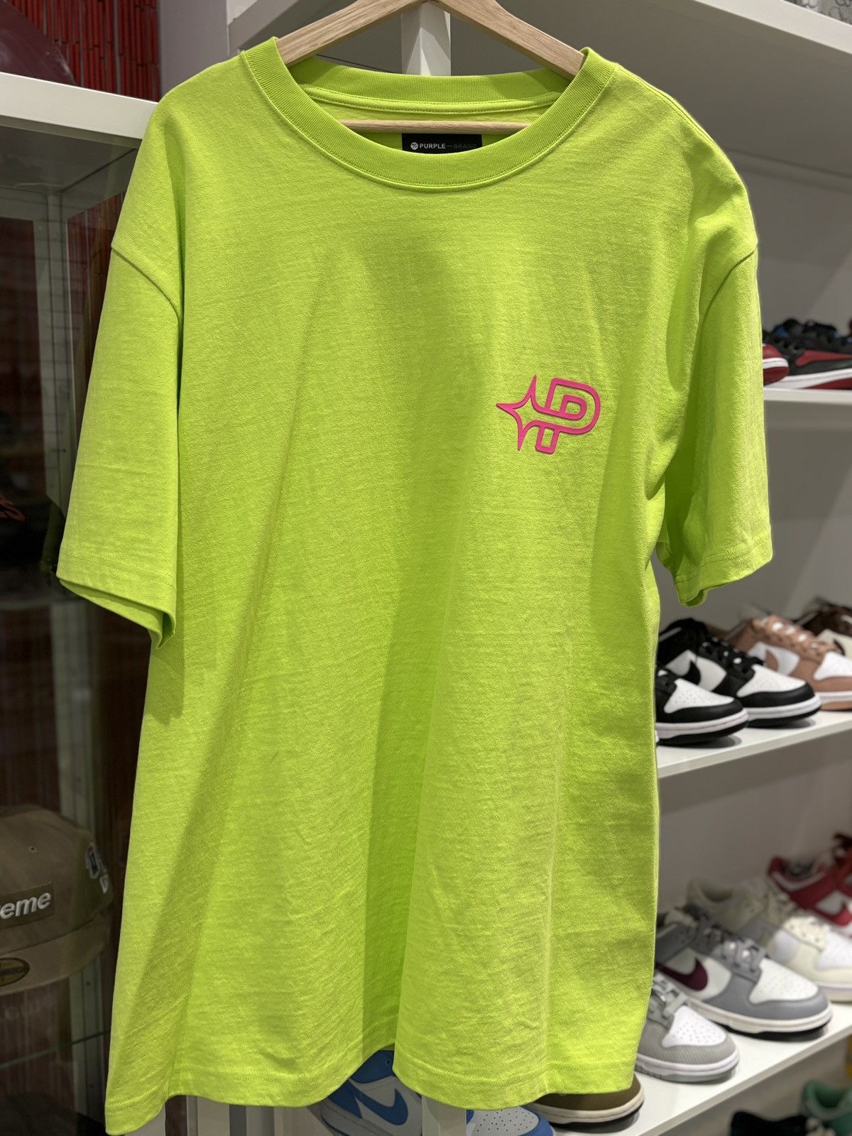 Purple Brand Purple Brand Heavy Jersey Shirt Oversized Green Size: XXL Size US XXL / EU 58 / 5 - 1 Thumbnail