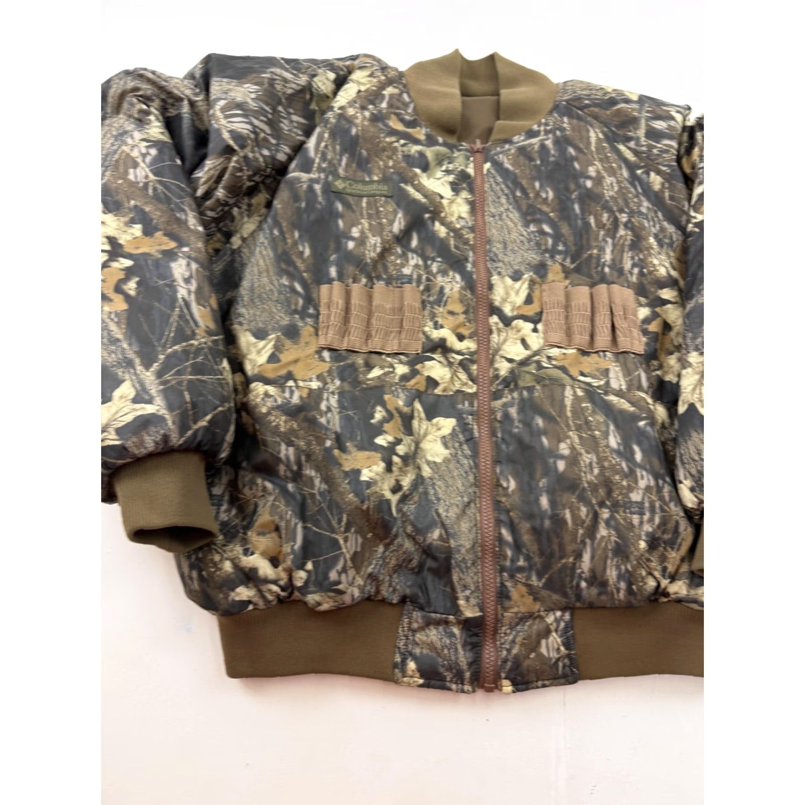 Vintage Columbia Mens Large Jacket Bomber Reversible Camouflage Nylon Zip Hunting Winter Size US L / EU 52-54 / 3 - 3 Thumbnail