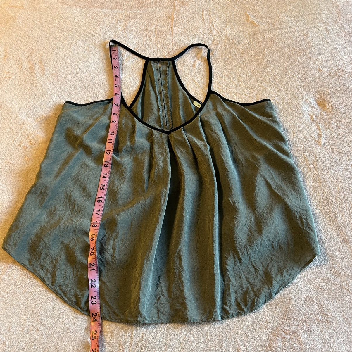 Other Kimchi Blue gray black trim silk racer back tank top L Size L / US 10 / IT 46 - 8 Thumbnail