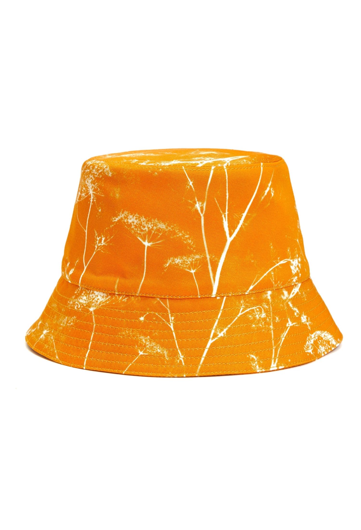 Loewe LOEWE Paula's Ibiza orange fennel print bucket hat authentic Size ONE SIZE - 2 Thumbnail