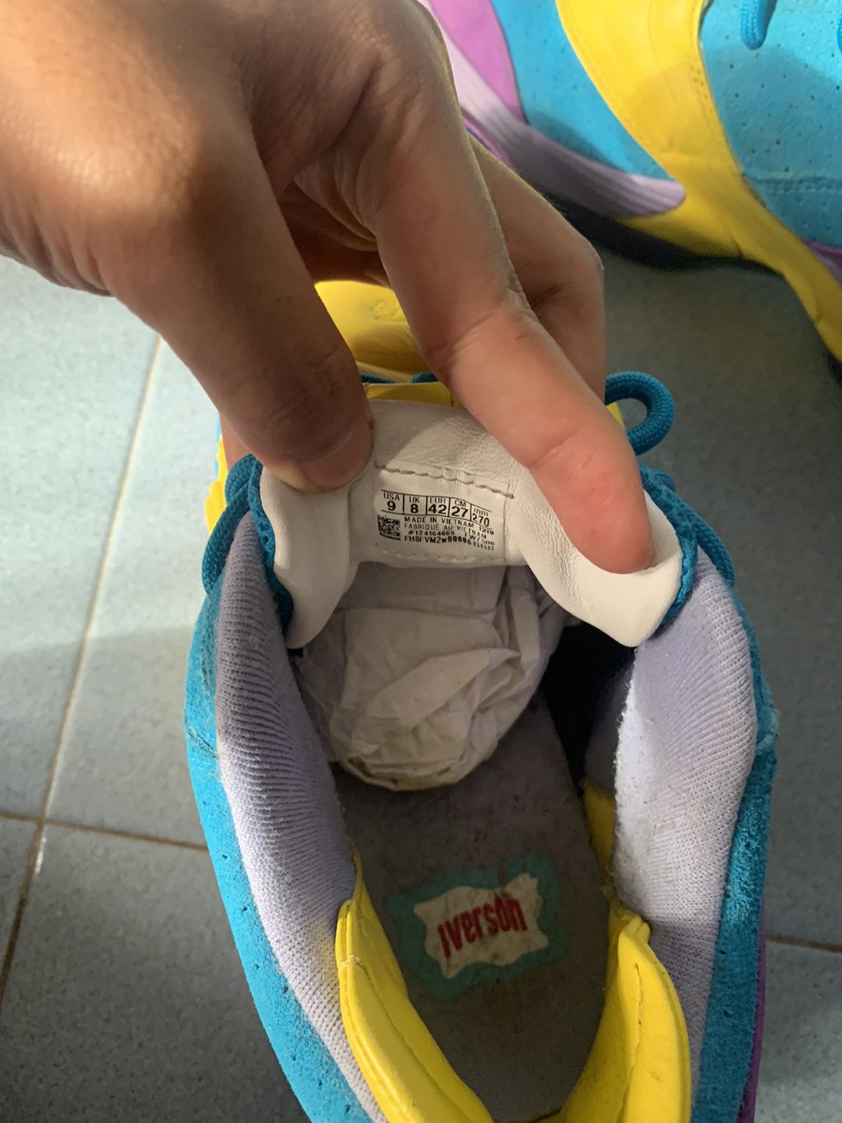 Billionaire Boys Club × Icecream × Reebok Reebok Answer V x Billionaire Boys Club Icecream Iversen Size US 9 / EU 42 - 6 Thumbnail
