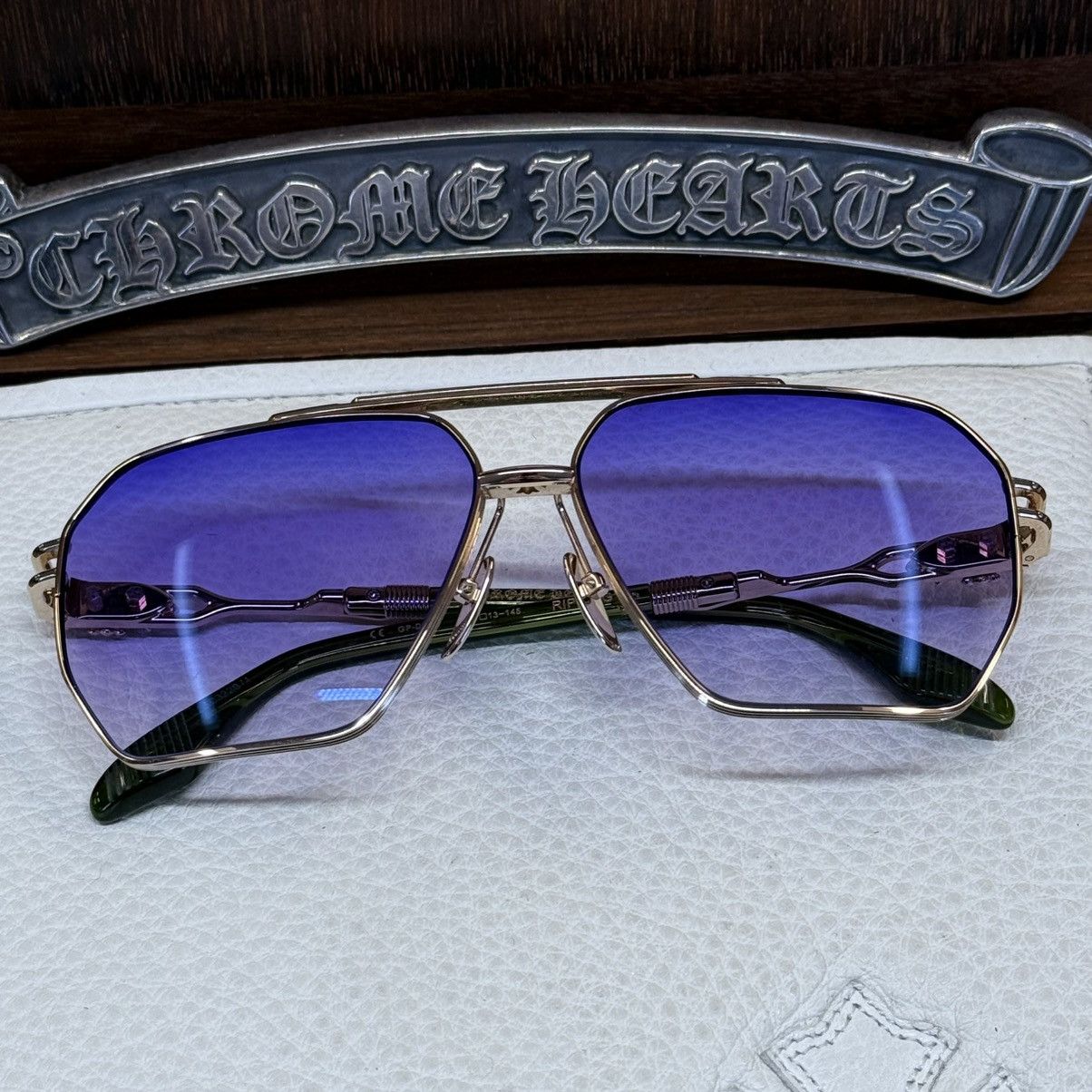 Chrome Hearts Chrome Hearts Ripping 1/1 Sunglasses Size ONE SIZE - 1 Thumbnail