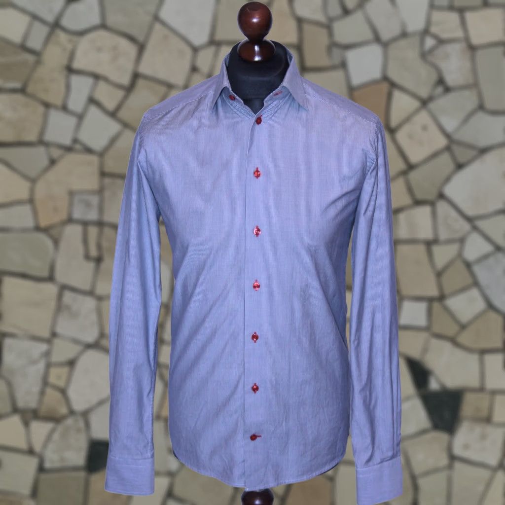Eton Eton Shirt Mens Slim Fit 38 / 15 Multicoloured 100% cotton Vintage? (No) -- [Invalid] Size US M / EU 48-50 / 2 - 1 Thumbnail
