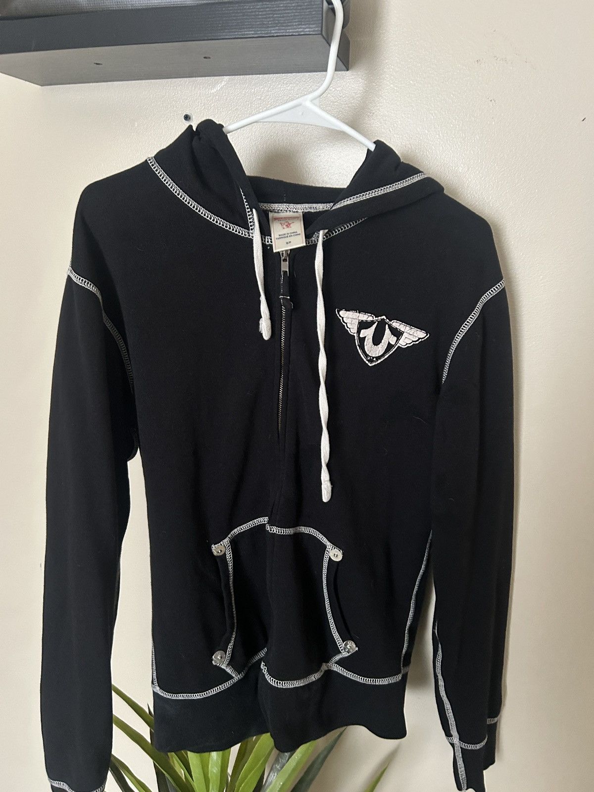 True Religion Black old 2013 truy hoodie Size US M / EU 48-50 / 2 - 4 Thumbnail