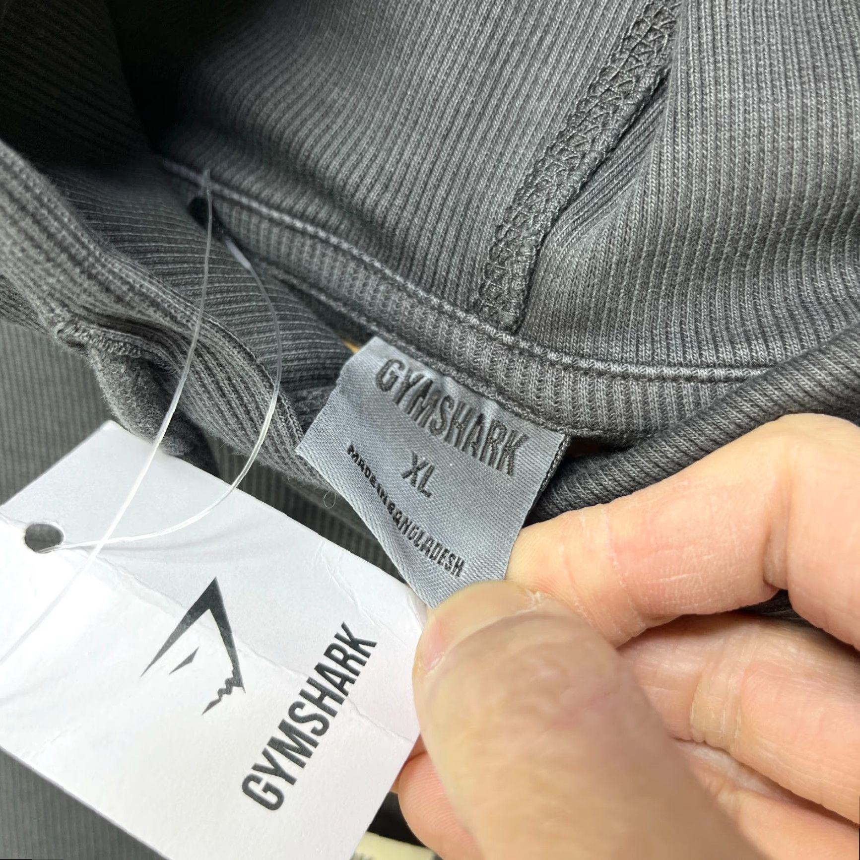 Gymshark Gymshark Hoodie Womens XL Rest Day Ribbed Brand New Size XL / US 12-14 / IT 48-50 - 4 Thumbnail