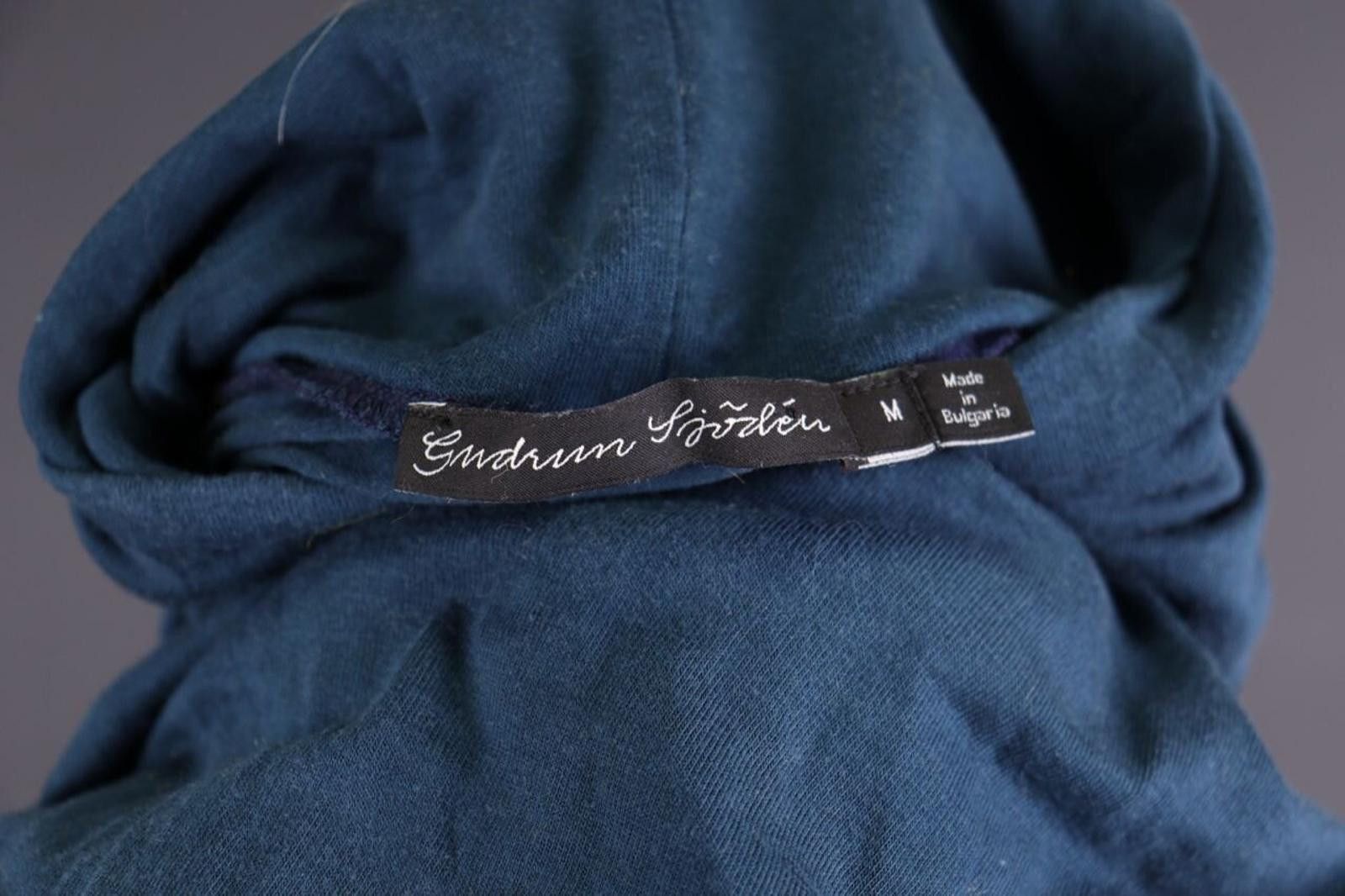 Designer Gudrun Sjoden Blue Bodycon Tunic Blouson Dress Size M Size M / US 6-8 / IT 42-44 - 10 Thumbnail