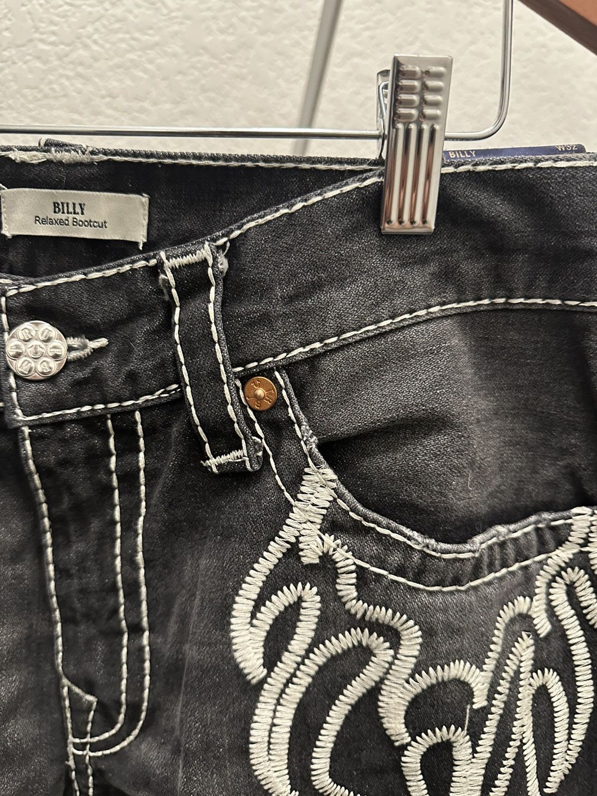 Designer × True Religion True Religion x Bad Weather Big T Flame Billy Size US 32 / EU 48 - 5 Thumbnail