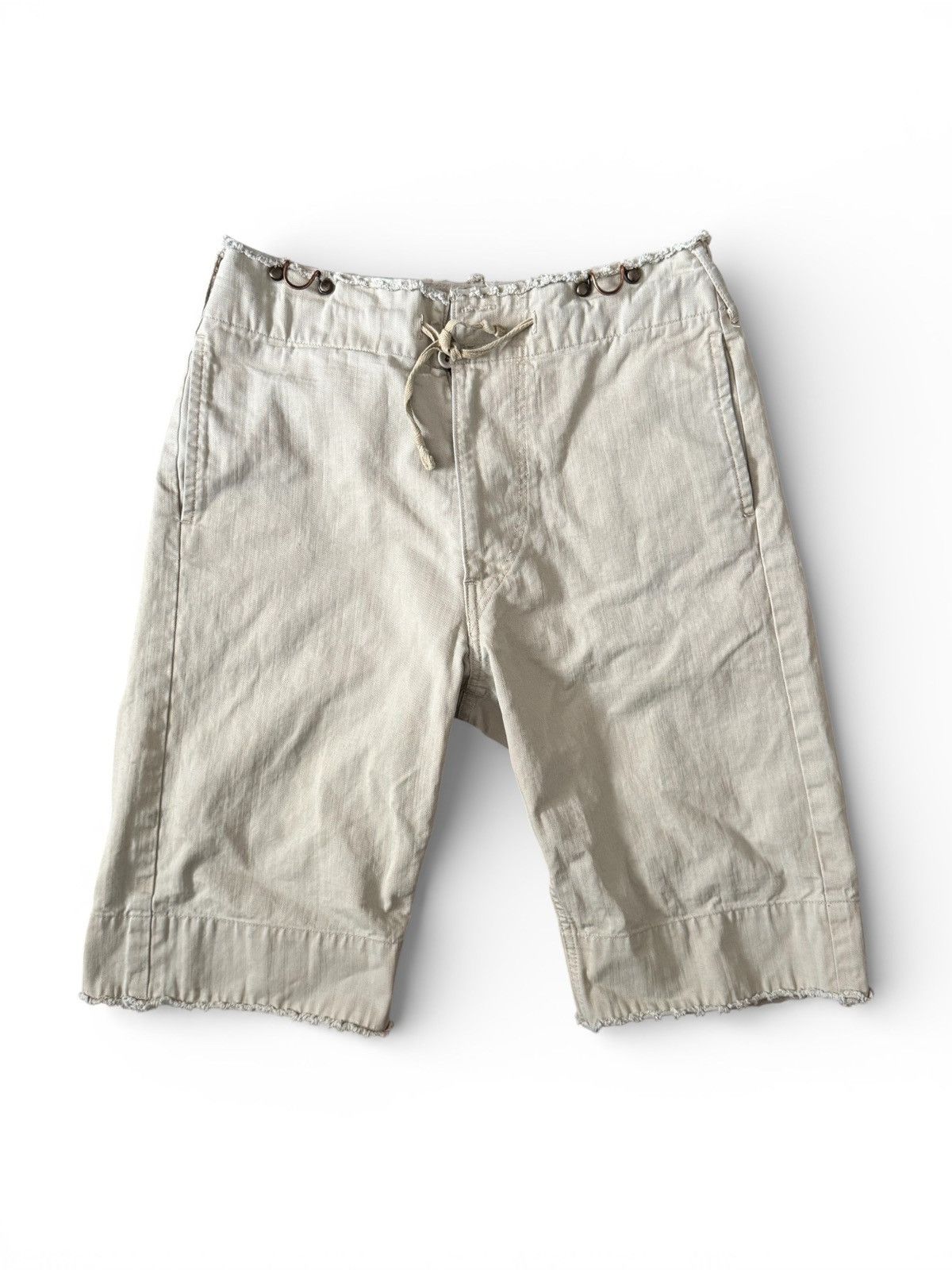 Kapital KAPITAL khaki shorts Size US 30 / EU 46 - 1 Thumbnail