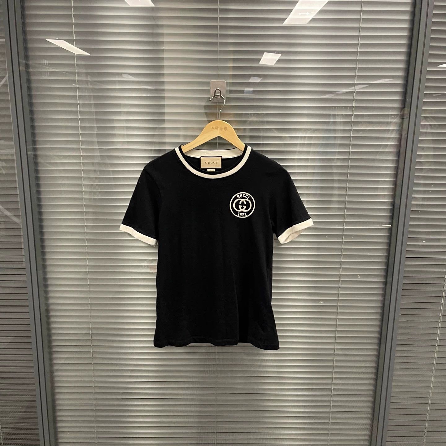 Gucci Gucci Double G Embroidered Knit Short Sleeve L New Size L / US 10 / IT 46 - 1 Thumbnail
