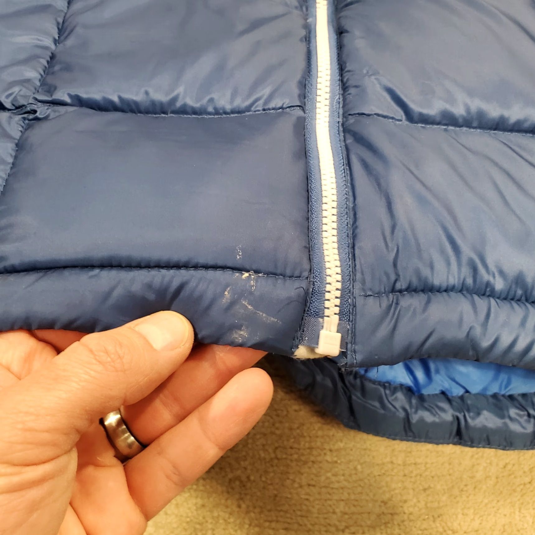 Vintage Cabela's Mens Large Blue Vest Puffer Jacket * User: Cabela's Mens Large Blue Puffer Vest * Size US L / EU 52-54 / 3 - 5 Thumbnail