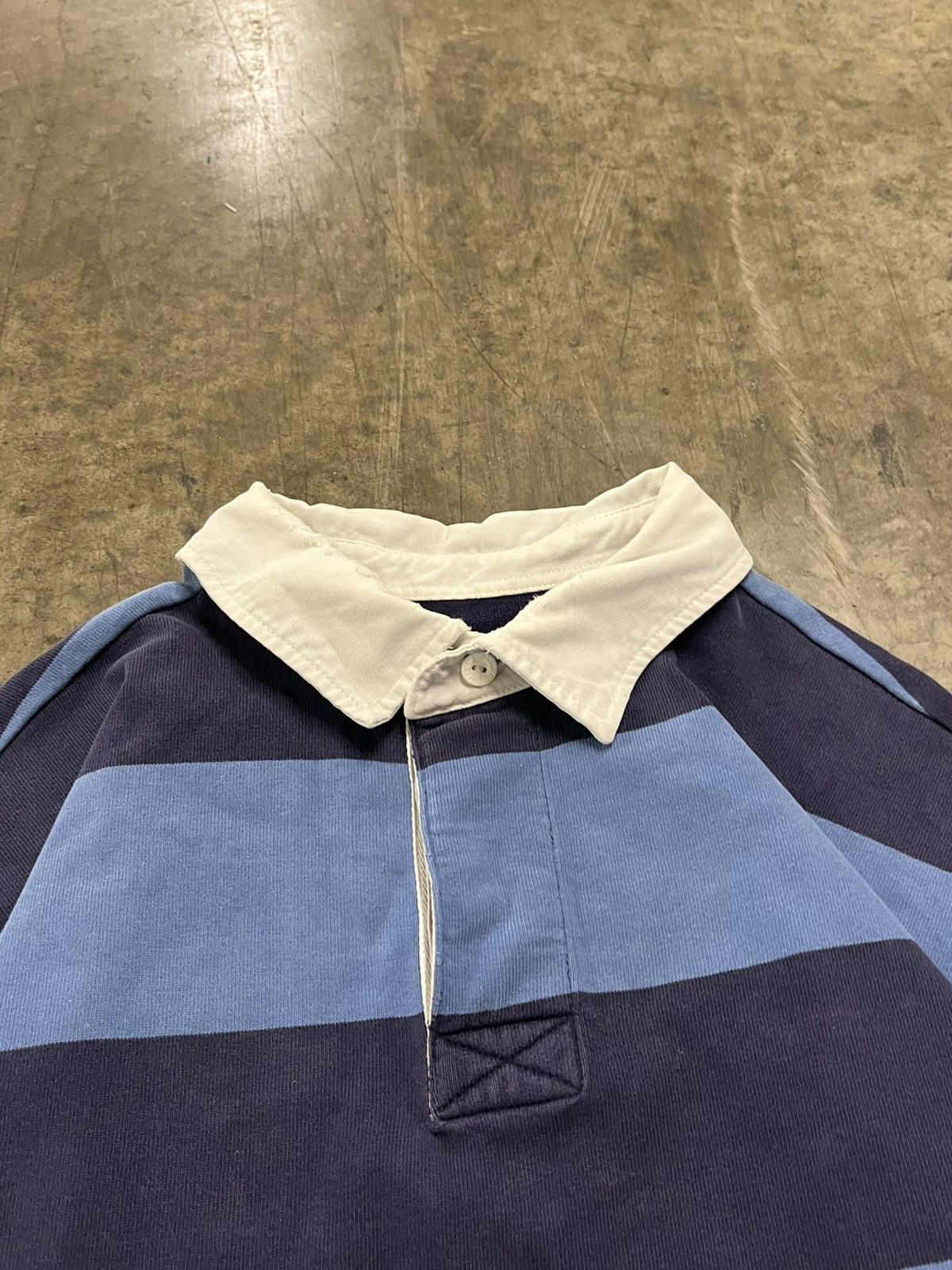 Polo Ralph Lauren Vintage rugby stripped LL bean button up preppy streetwear Size US L / EU 52-54 / 3 - 6 Thumbnail