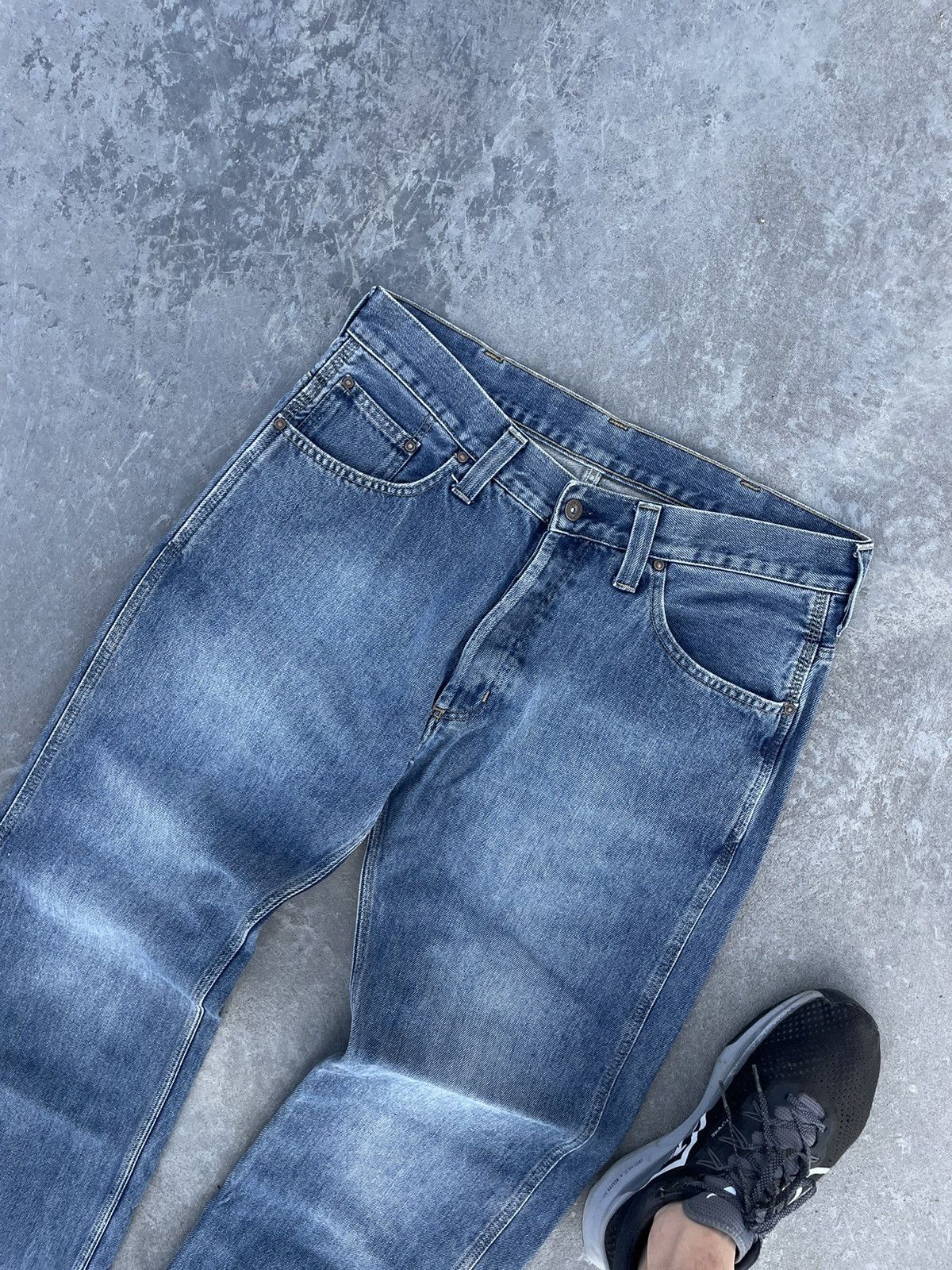 Carhartt Vintage 90s Carhartt Retro Denim Y2k Pants Sk8 Work Jeans Size US 32 / EU 48 - 7 Thumbnail